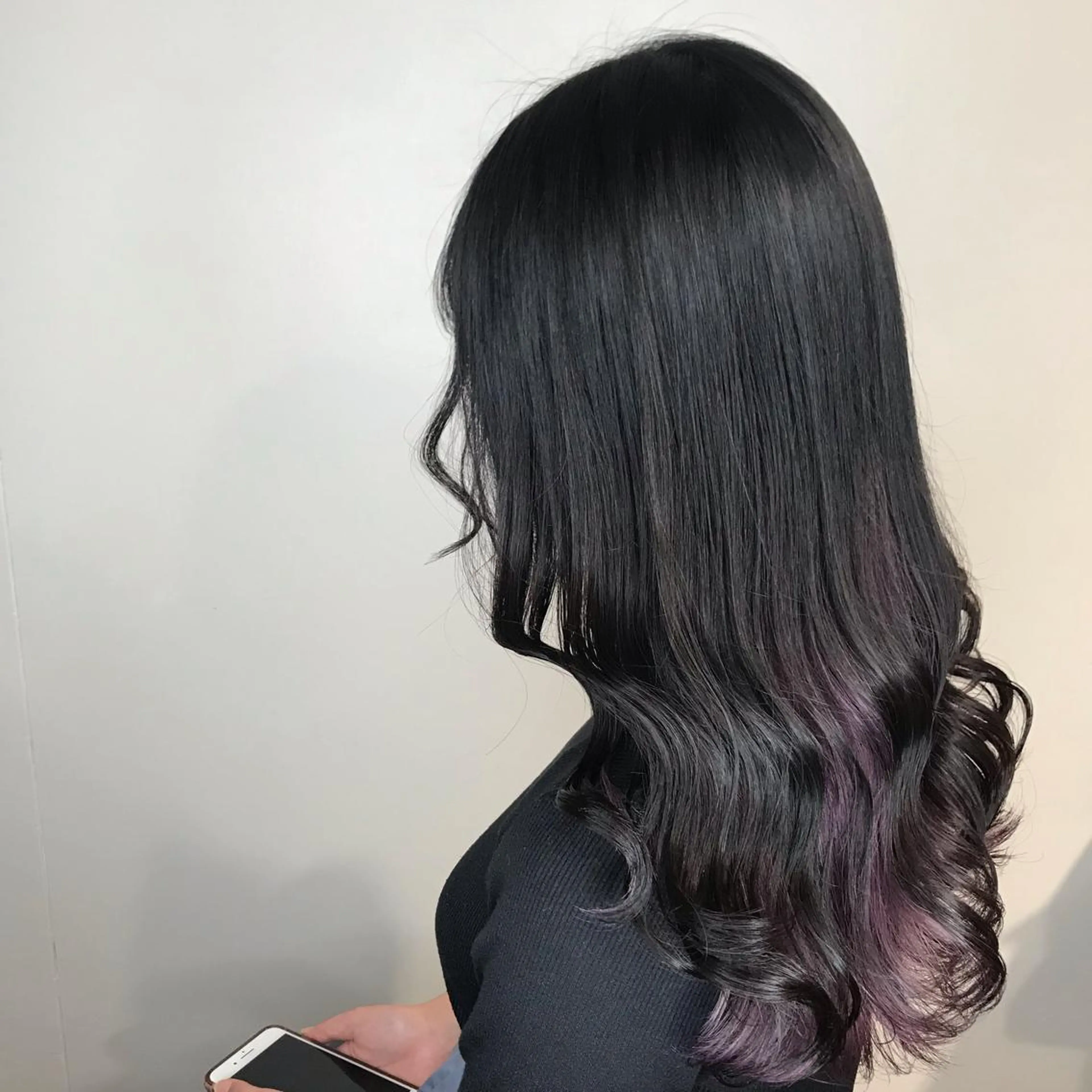 ロング カラー ヘアアレンジ knock【ノック】所属・烏丸韓国ヘア🇰🇷 ayaka🎀のヘアスタイル