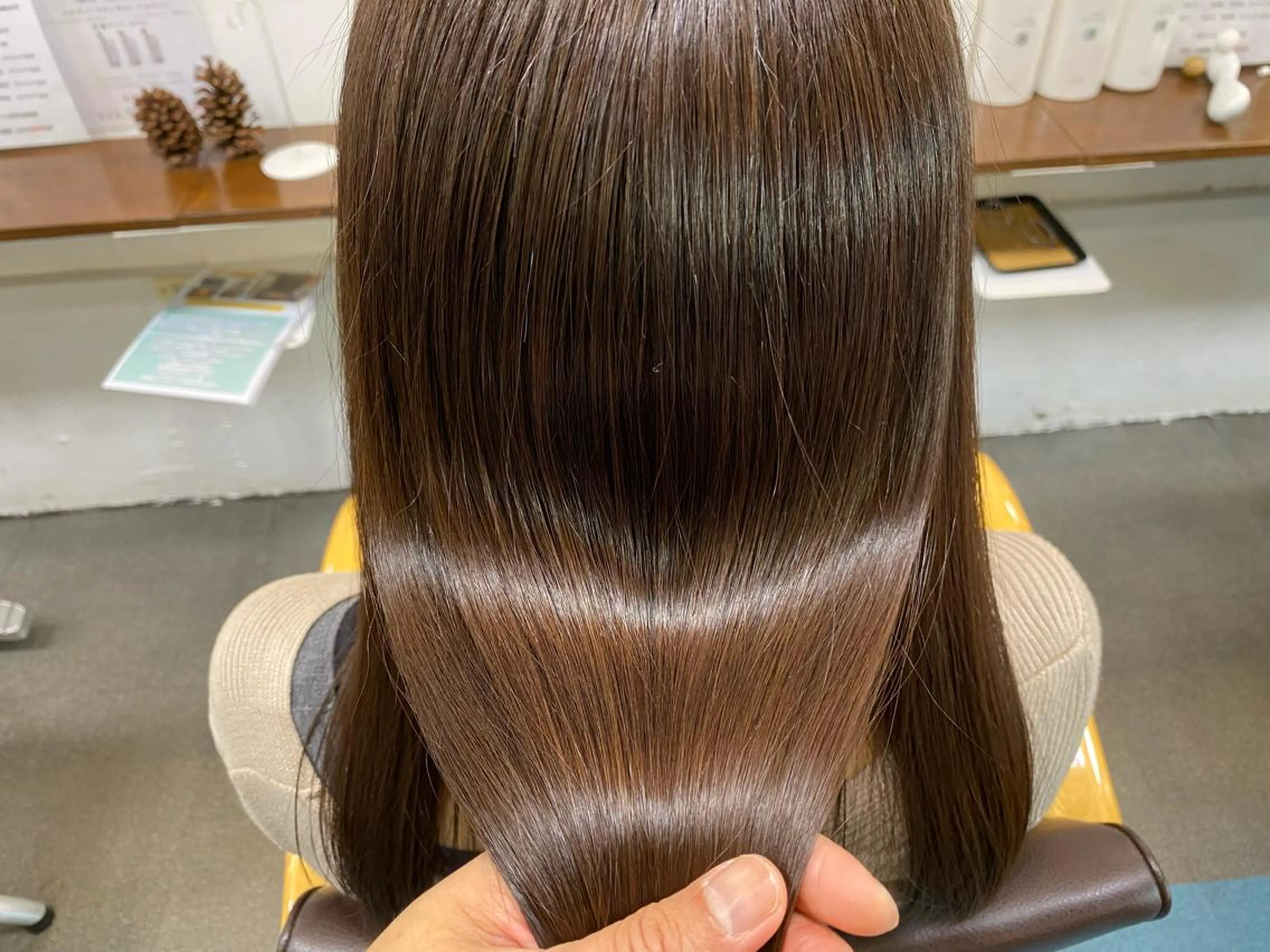 ロング カラー 髪質改善 トリートメント カット ヘアカラー トリートメント 【髪質改善】に特化 オリーブオイルクラブのヘアスタイル