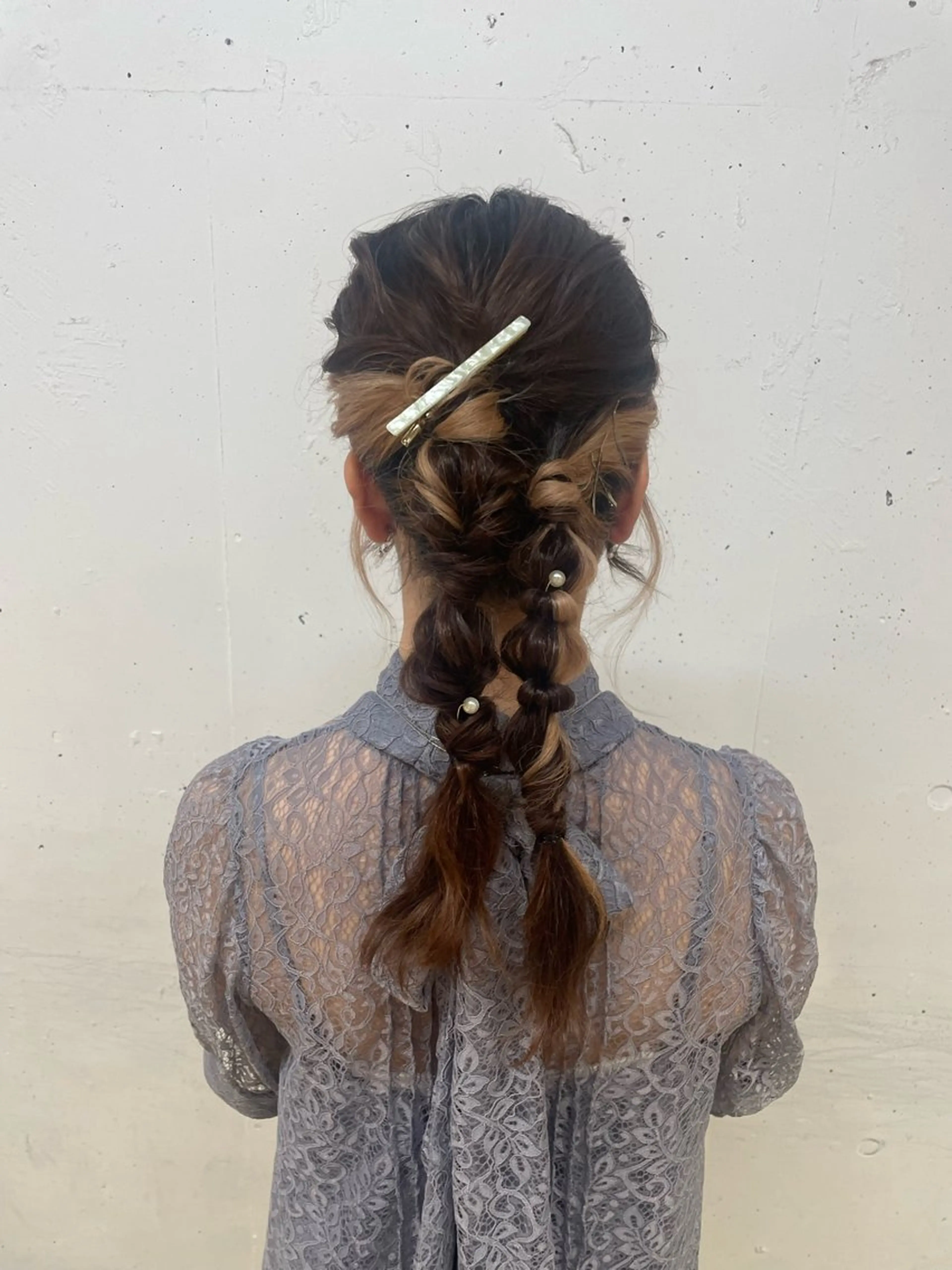 カラー ヘアアレンジ ヘアセット 髪質改善/縮毛/新宿 🫧SUZUKA🫧のヘアスタイル