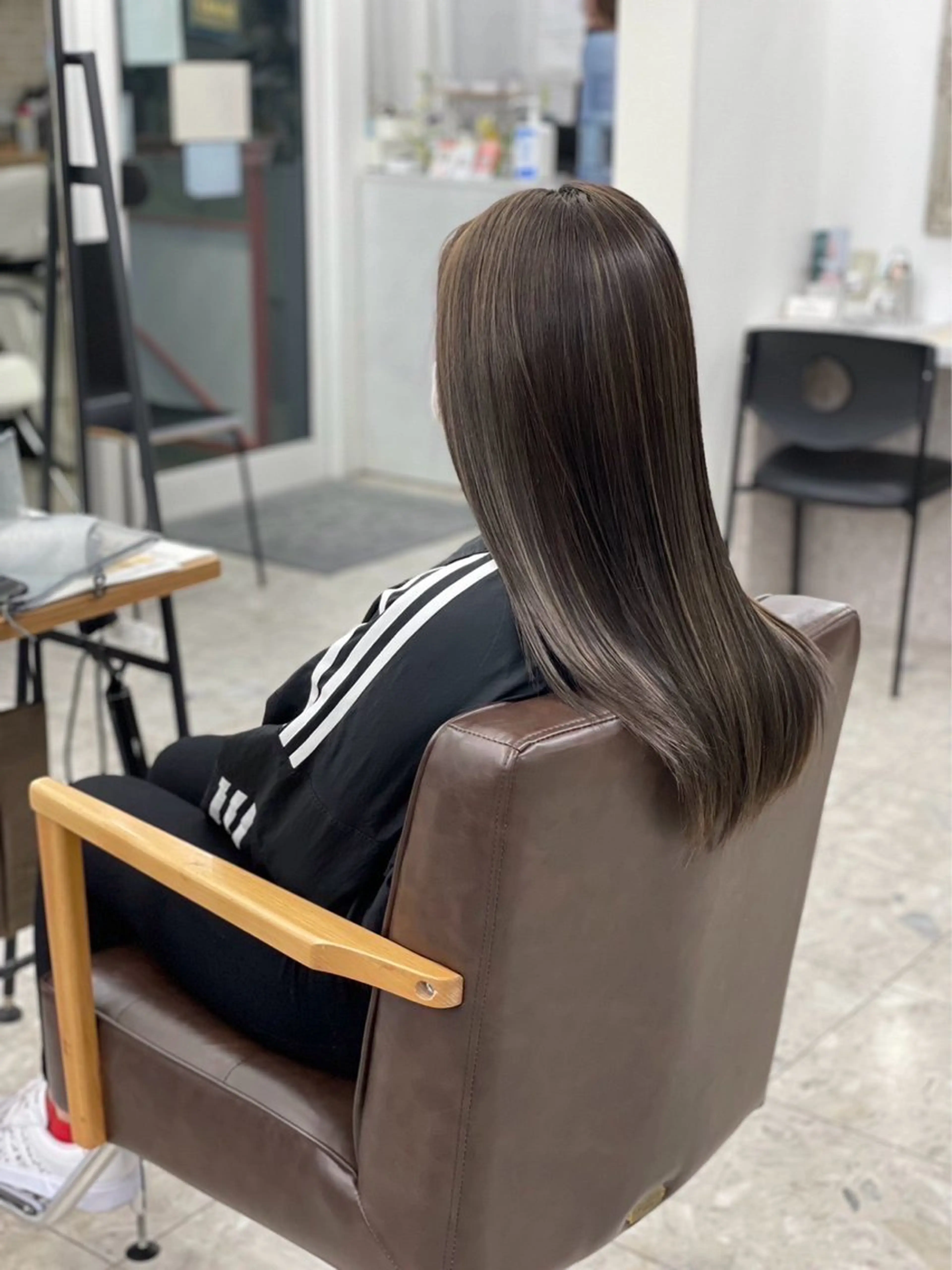 セミロング 縮毛矯正 🫧🤍Ryusei 🤍🫧のヘアスタイル