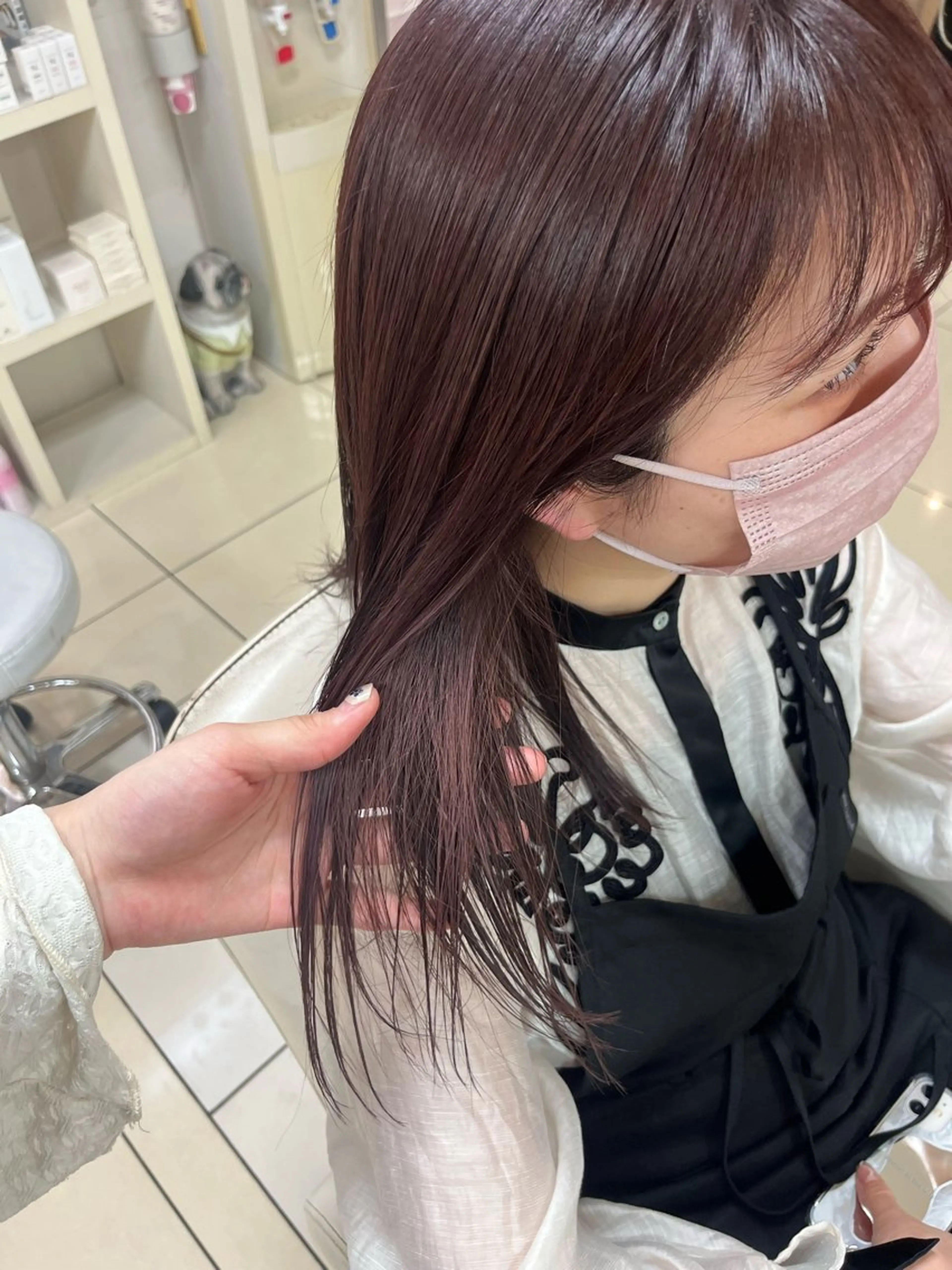 カラー GAME天神所属・🤍ハイトーン ちなみ🤍のヘアスタイル