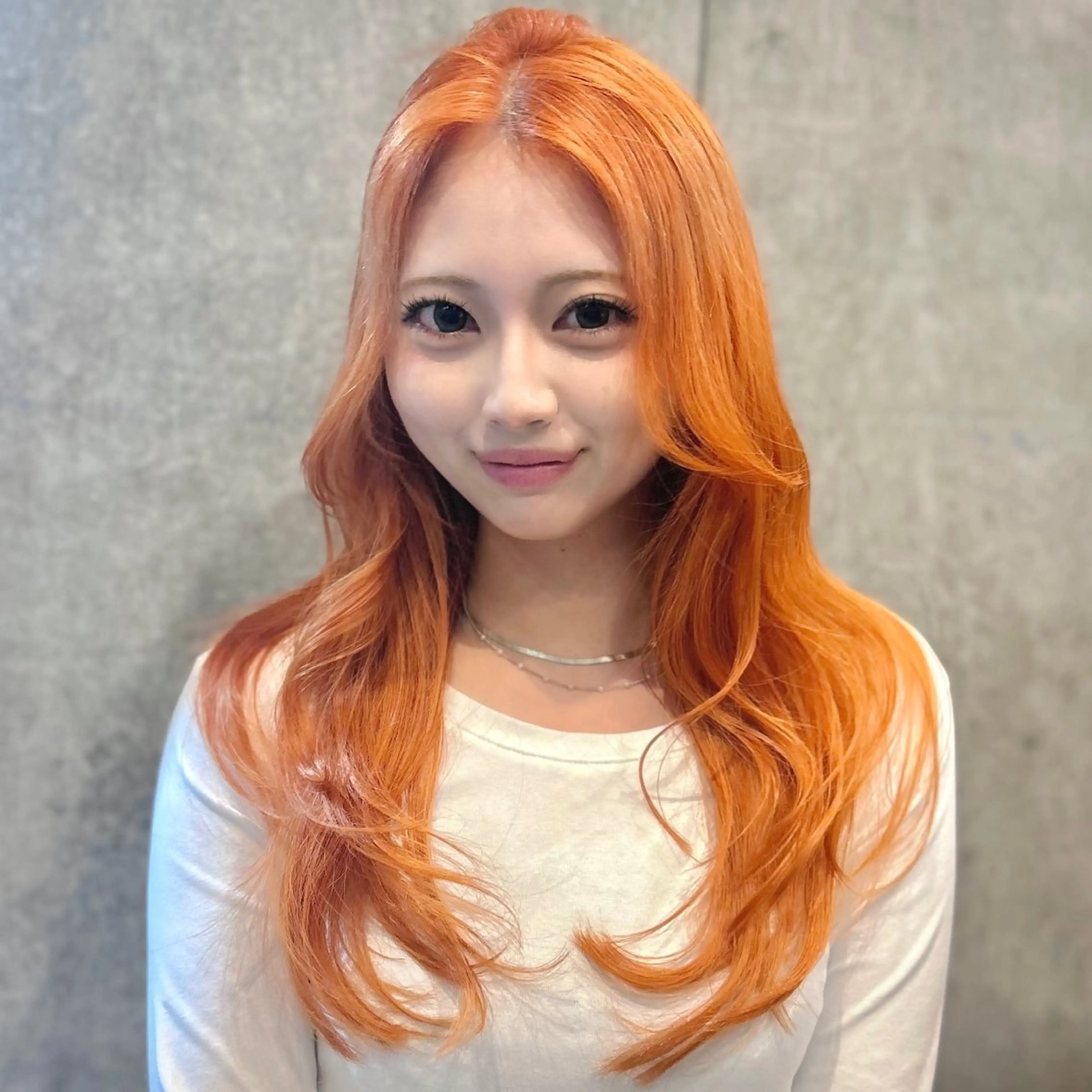 セミロング カット ヘアカラー ✝️🖤 MOMOKI🖤✝️のヘアスタイル