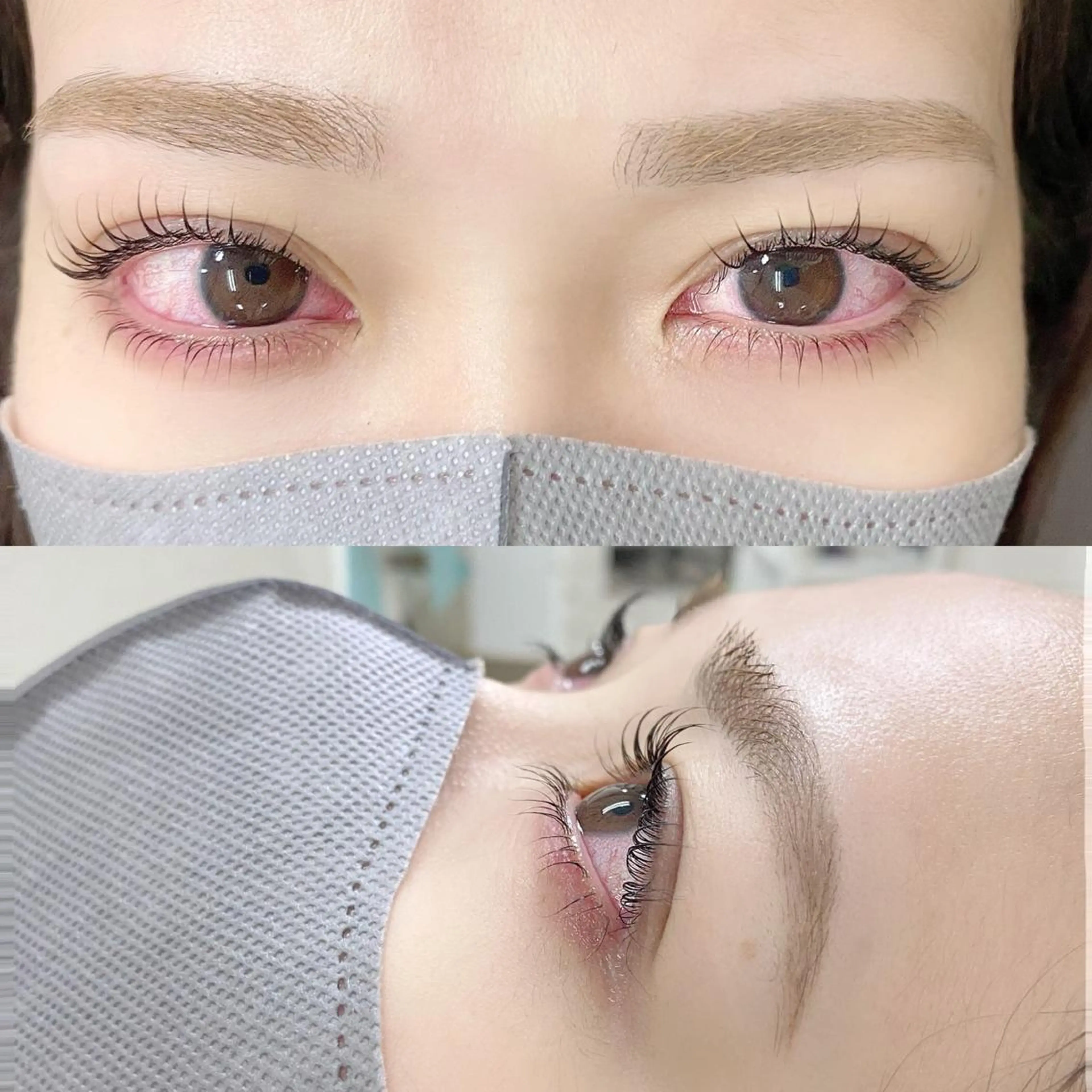 マツエク・マツパ 下まつげエクステ 一重×まつ毛パーマ eyelash Ai🤍のマツエク・マツパデザイン