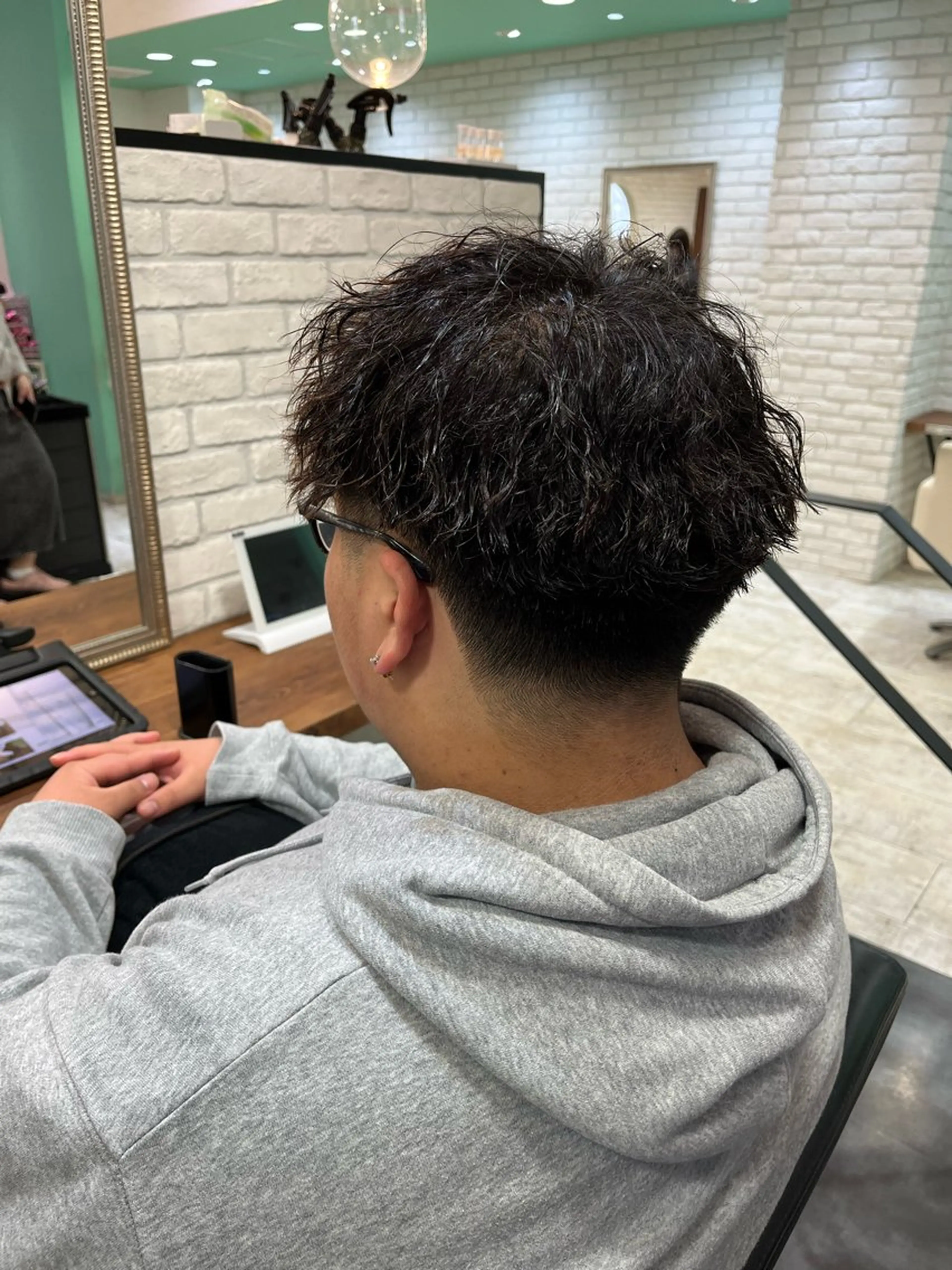 パーマ メンズ ♡*ワンカラー/学割 ／瀧澤 陽奈‎✮⋆˙のヘアスタイル