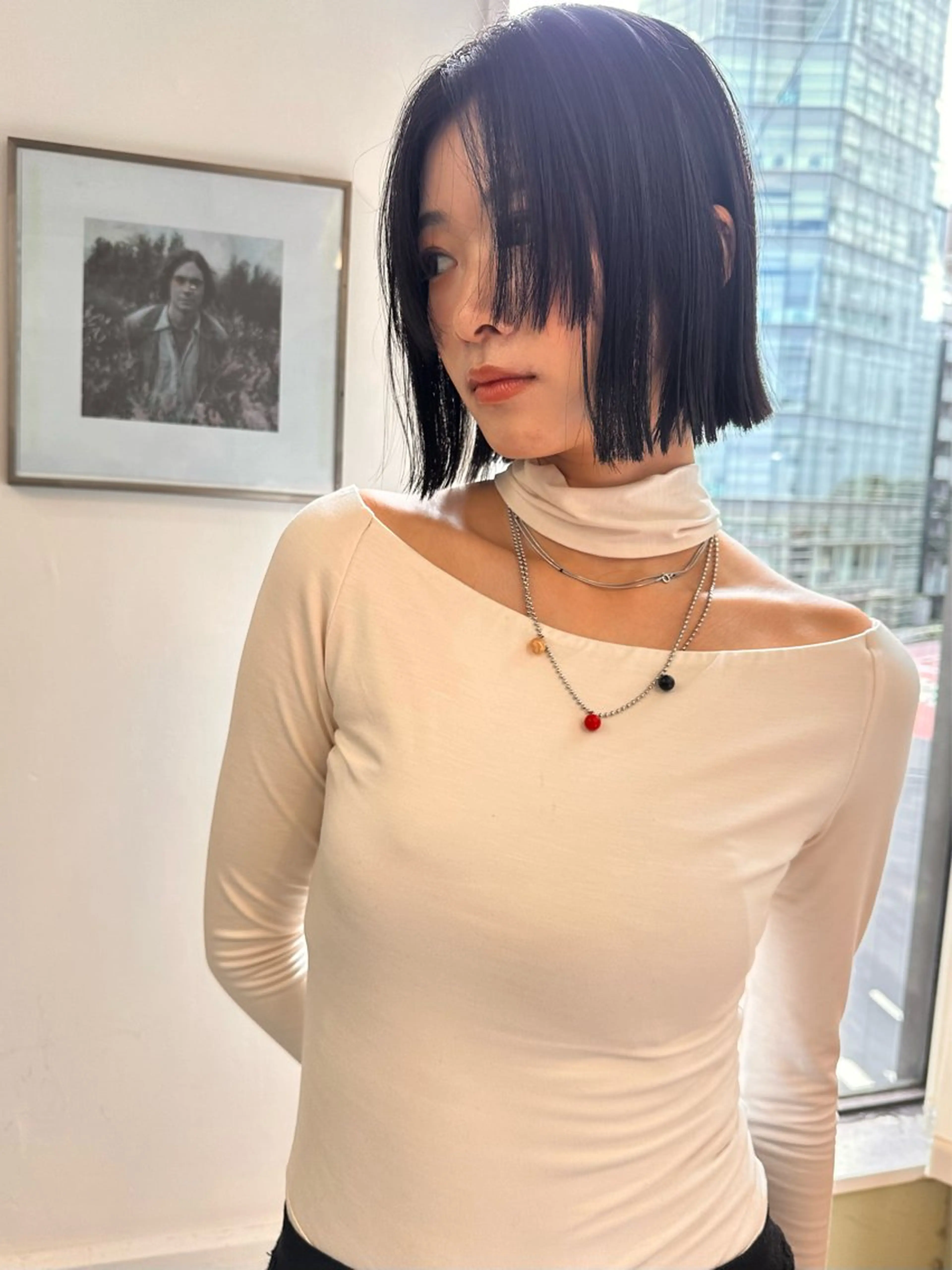 ショート カラー 🪭risa 暖色/レイヤー🪭のヘアスタイル