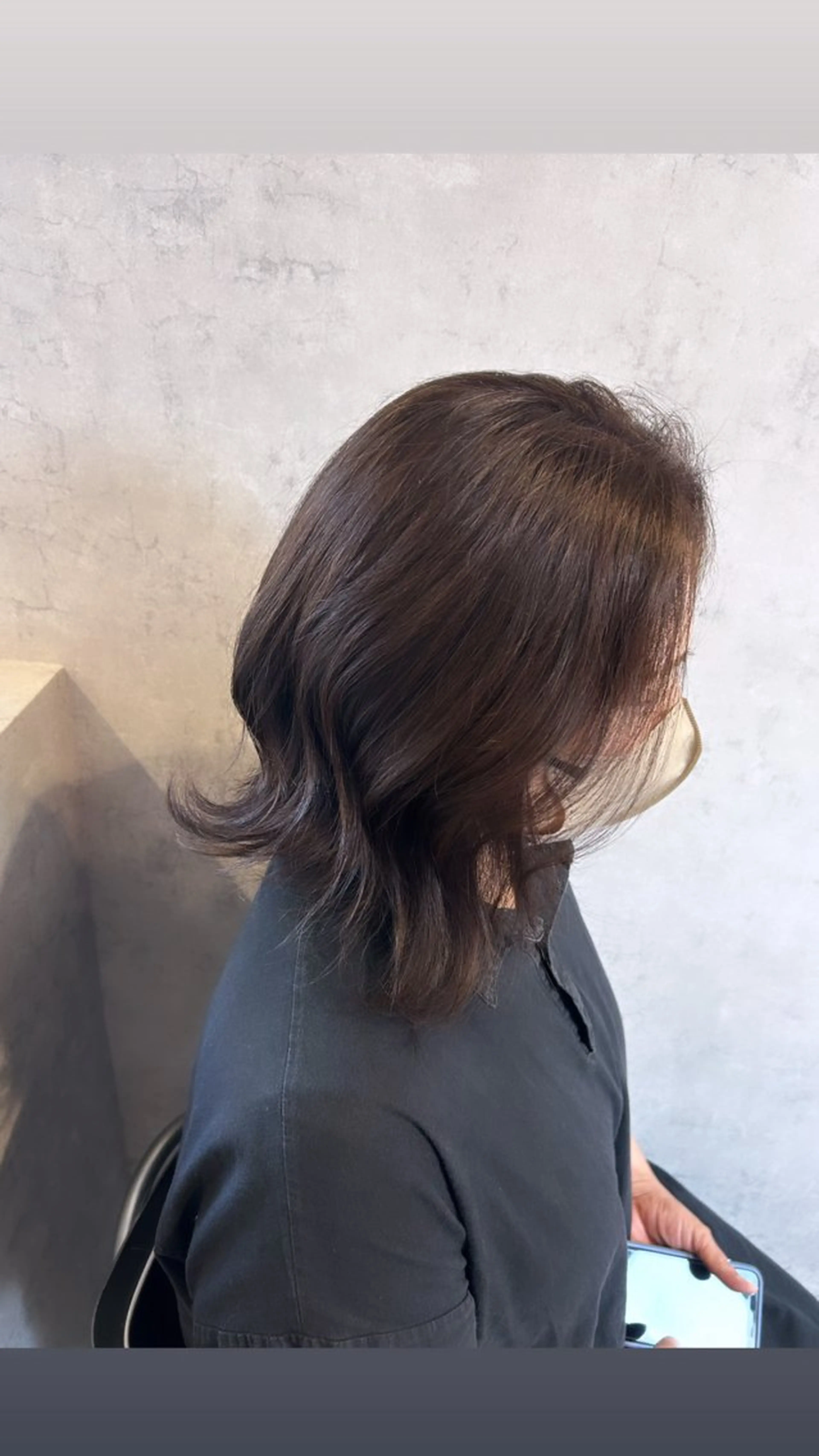 ミディアム カラー suri-ru hair【スリールヘアー】所属・FURUSAWA AOIのヘアスタイル