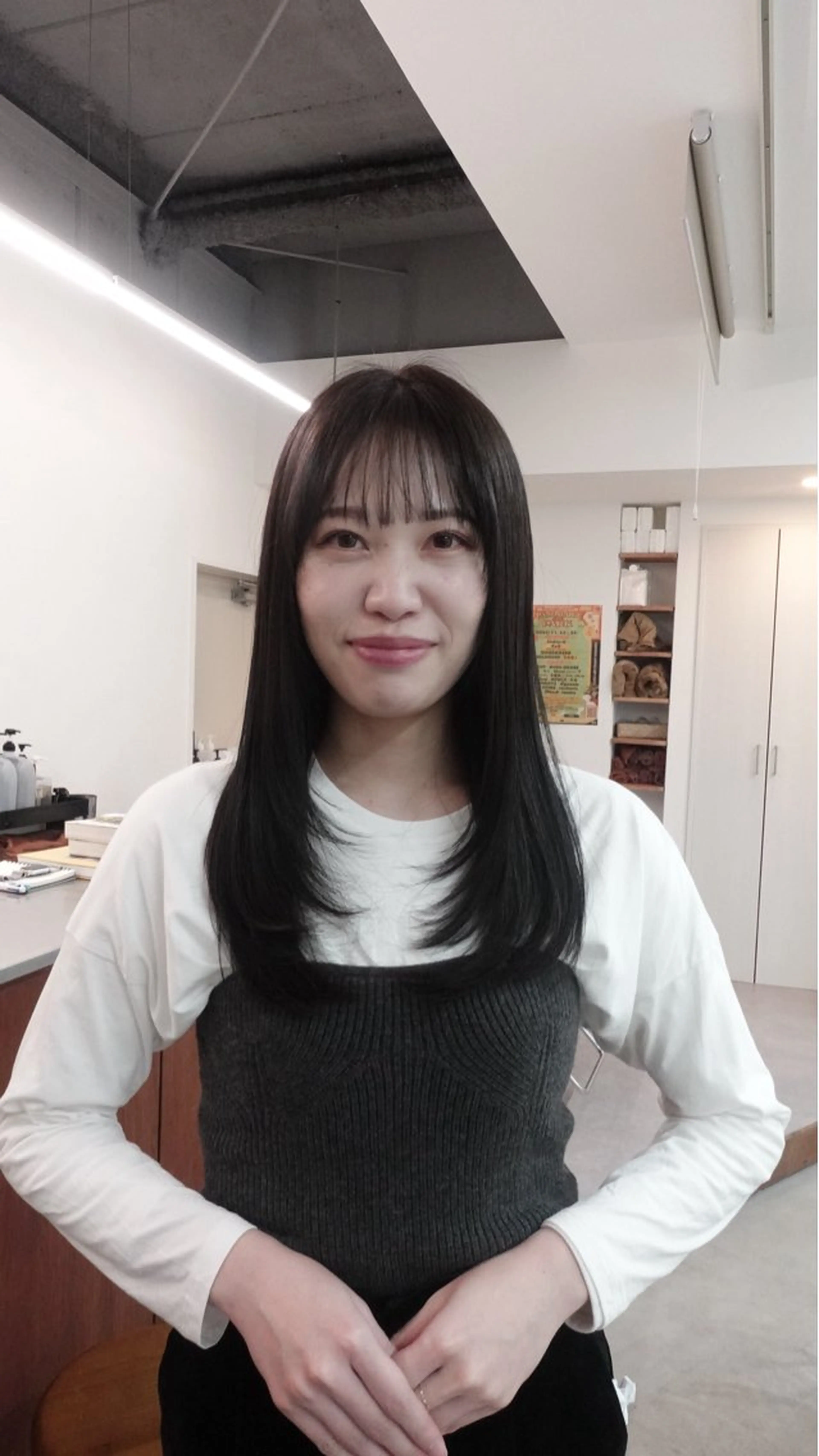 ロング カラー 髪質改善 レイヤーカット カット ヘアカラー ⛲️every 🌼 平子 歩美 ☺︎のヘアスタイル