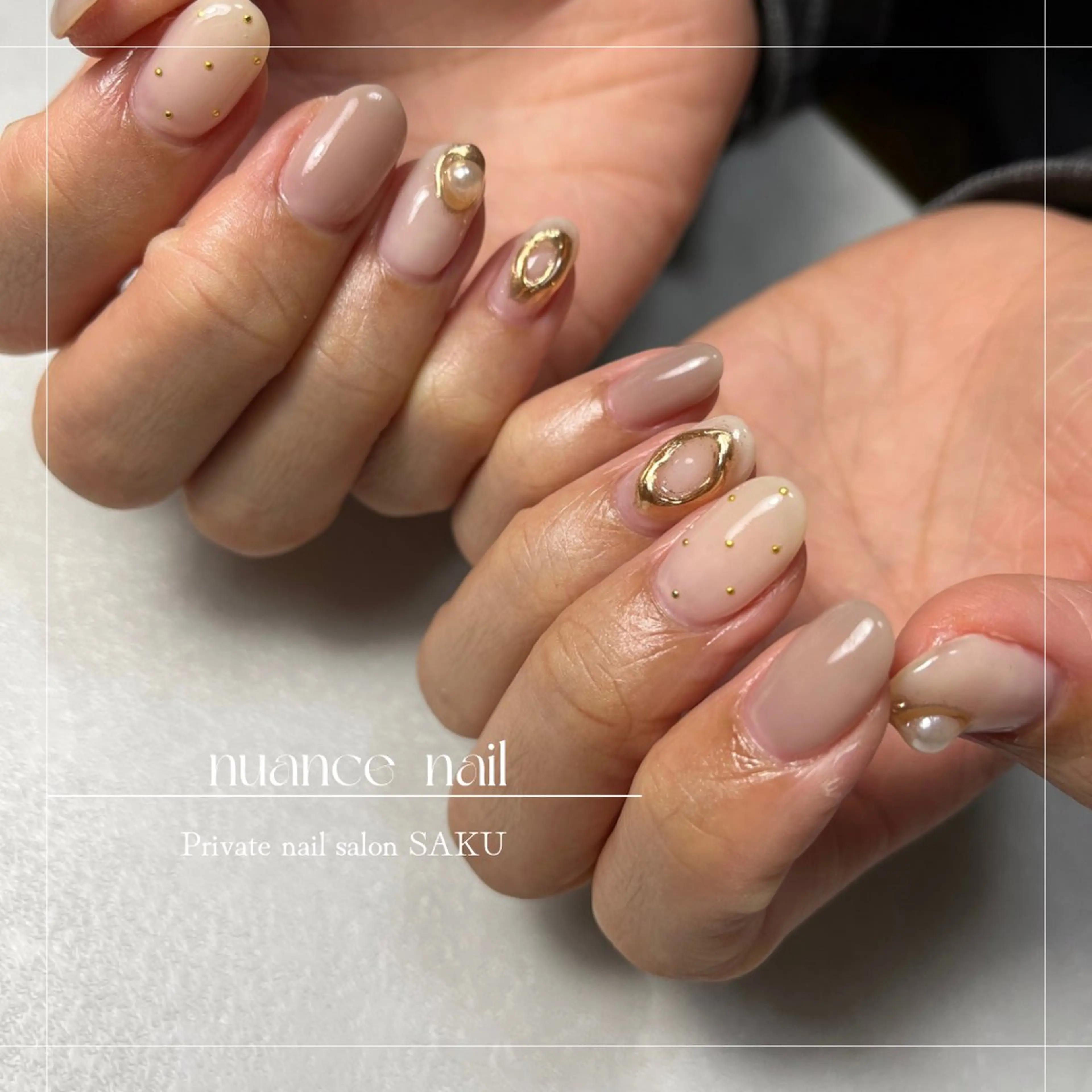 ネイル 冬ネイル SAKU  nail[サクネイル]所属・SAKU nail 作島茜のネイルデザイン