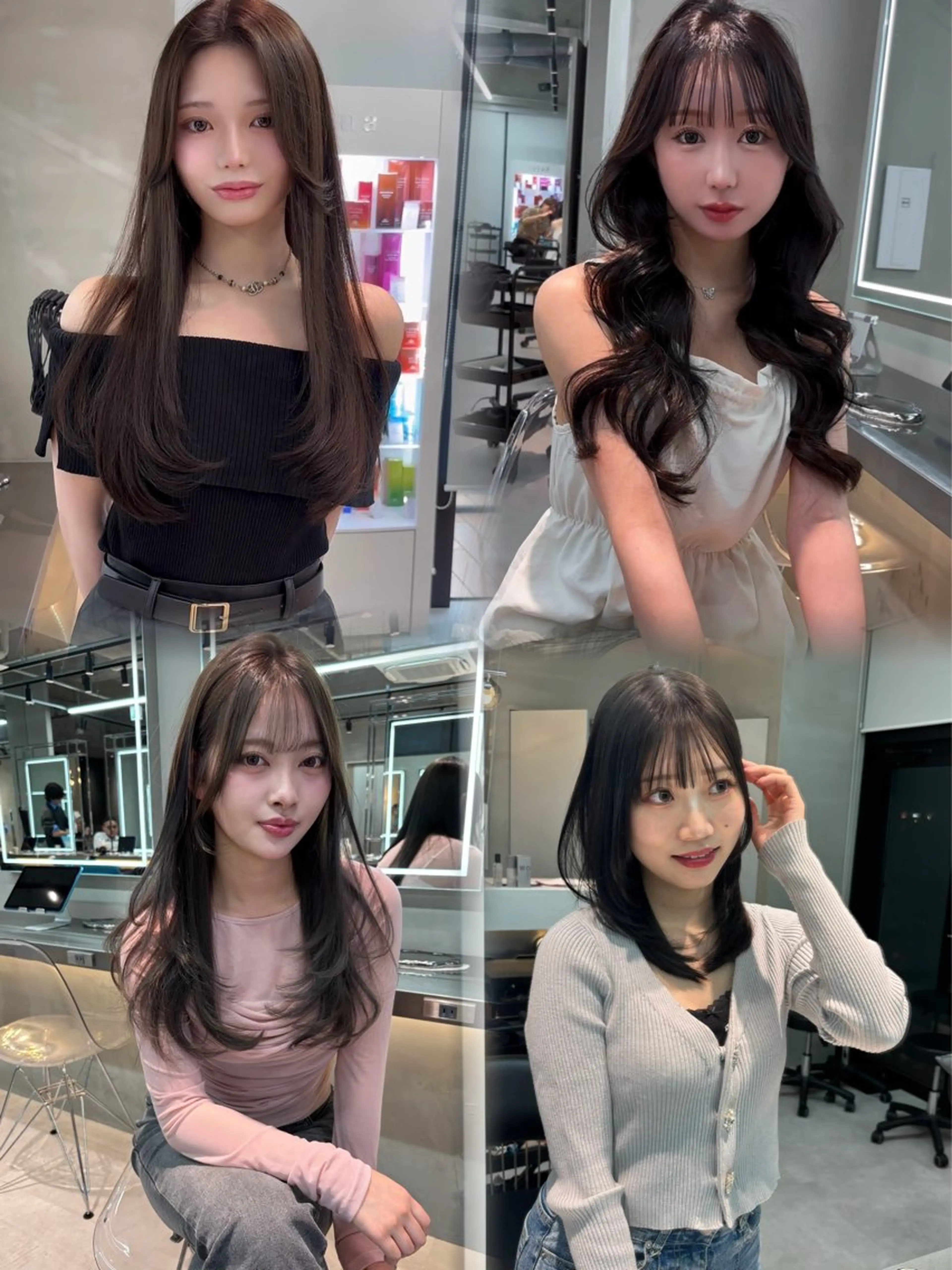 ミディアム カラー 髪質改善 レイヤーカット 縮毛矯正 カット ヘアカラー 【美髪矯正】 吉村　清志のヘアスタイル