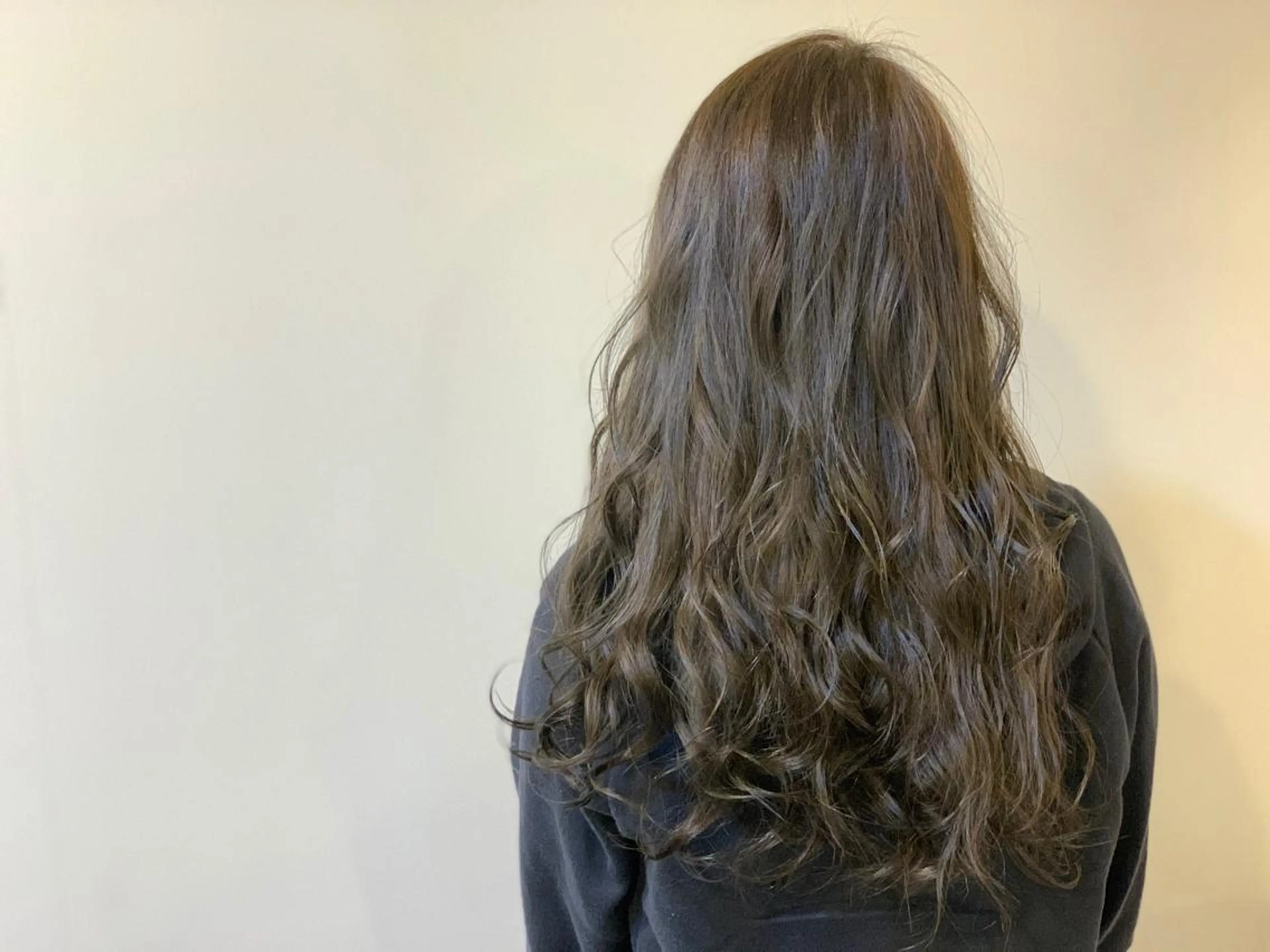 ロング カラー ヘアカラー トリートメント IORI #韓国ヘア#髪質改善のヘアスタイル