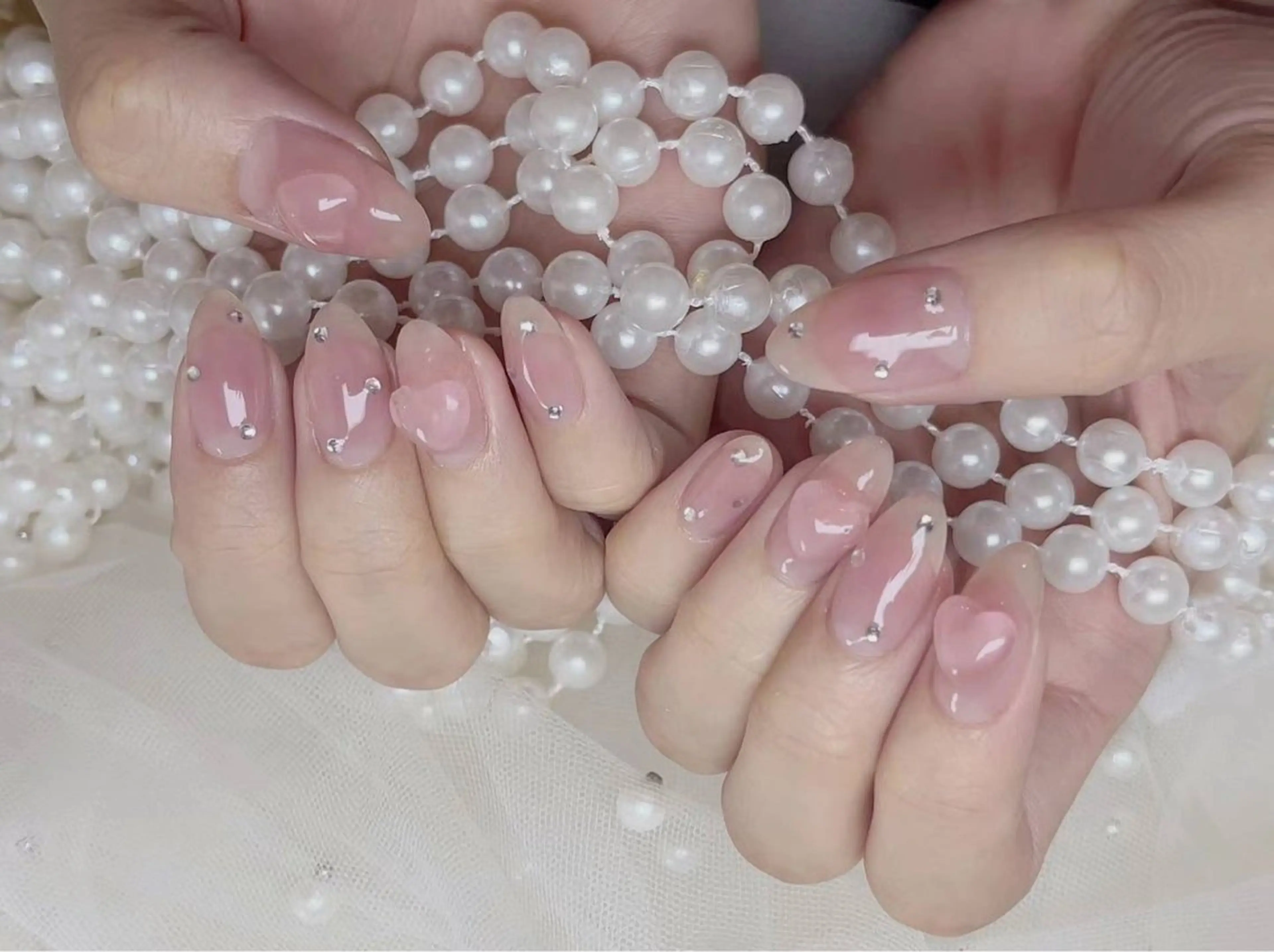 ネイル アートネイル クリアネイル フラワーネイル フットネイル ジェルネイル Babarla Nailのネイルデザイン