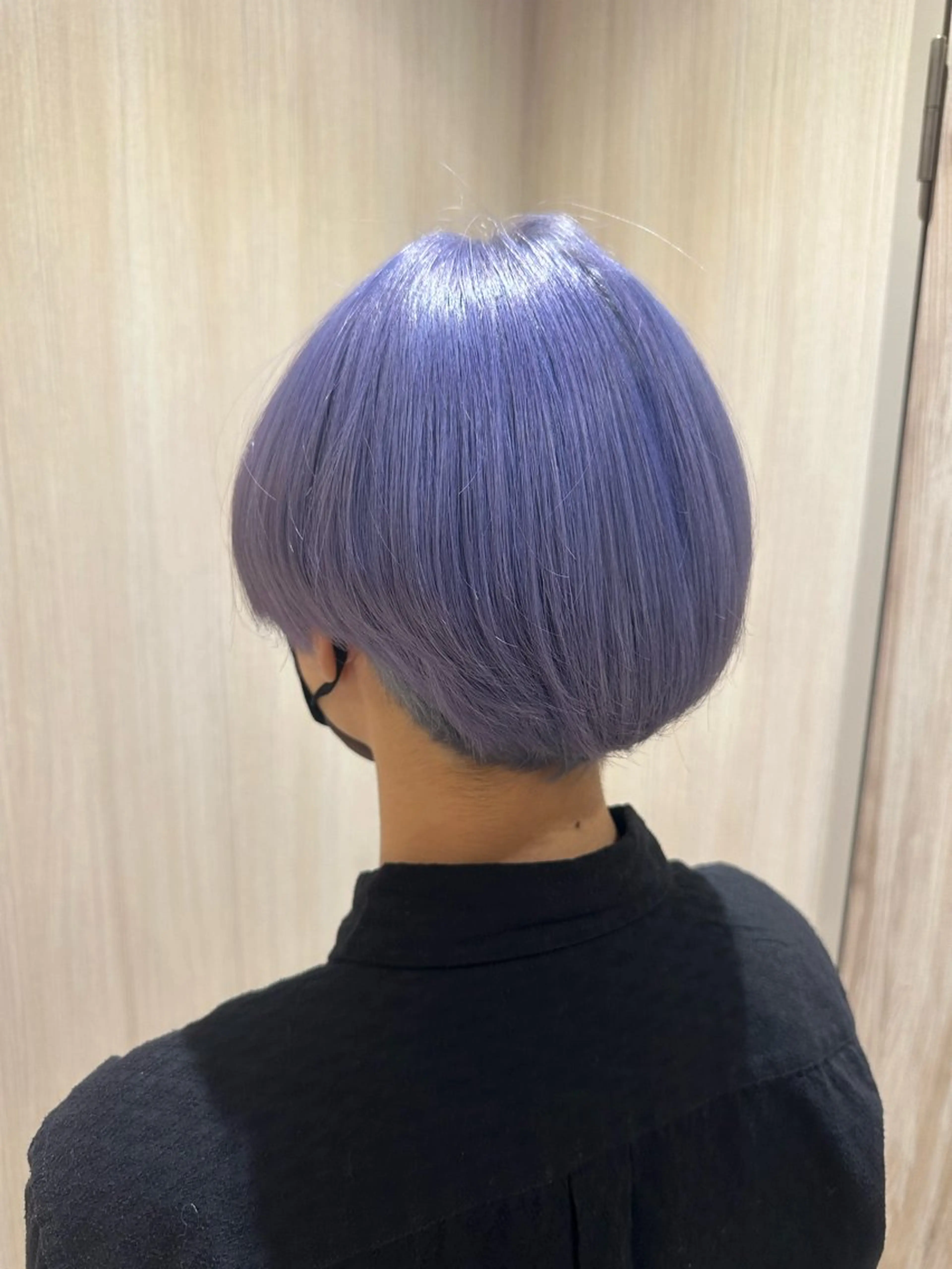 ショート ヘアカラー 永井 悠斗のヘアスタイル