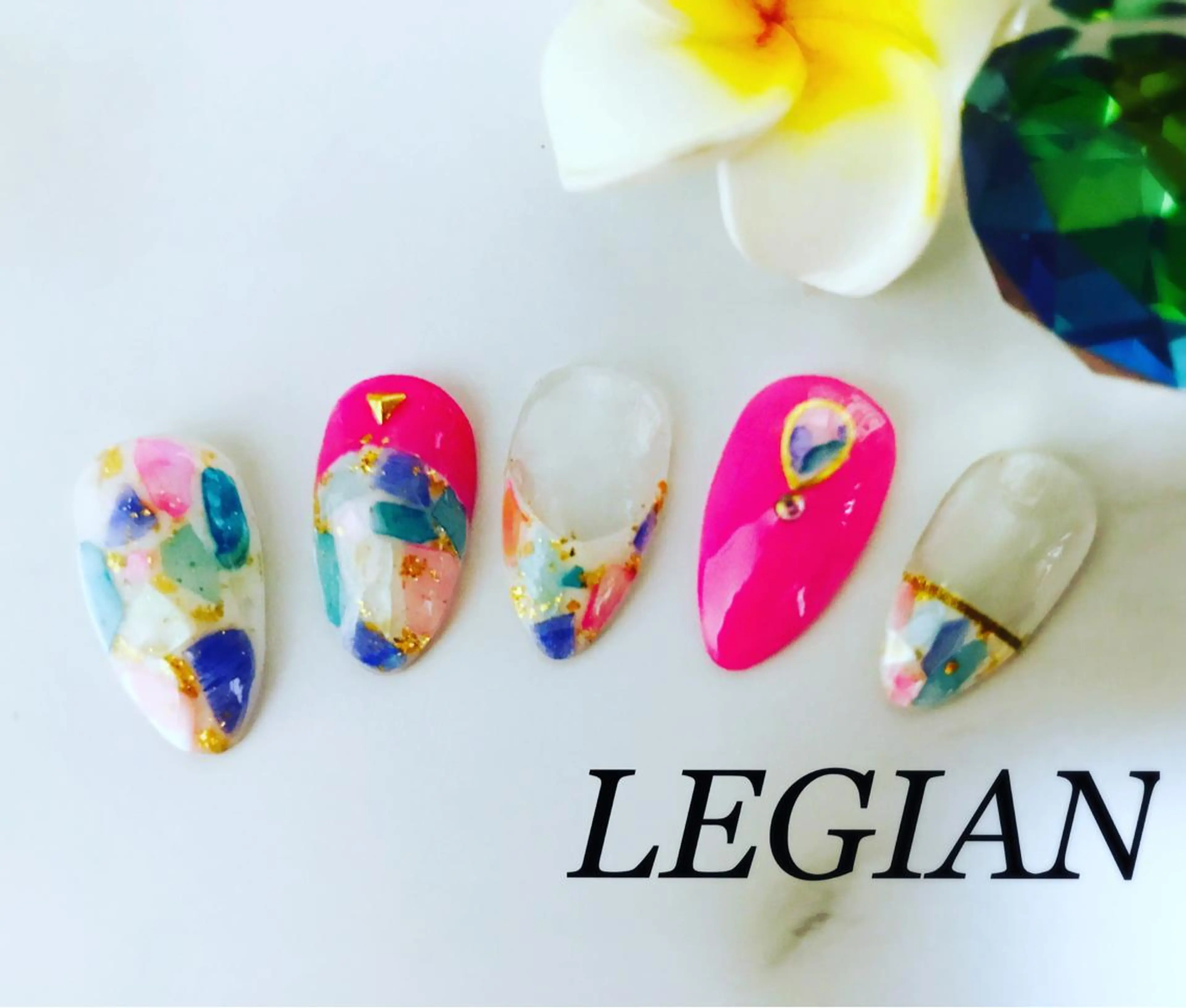 ネイル フレンチネイル 古川 真理枝のネイルデザイン