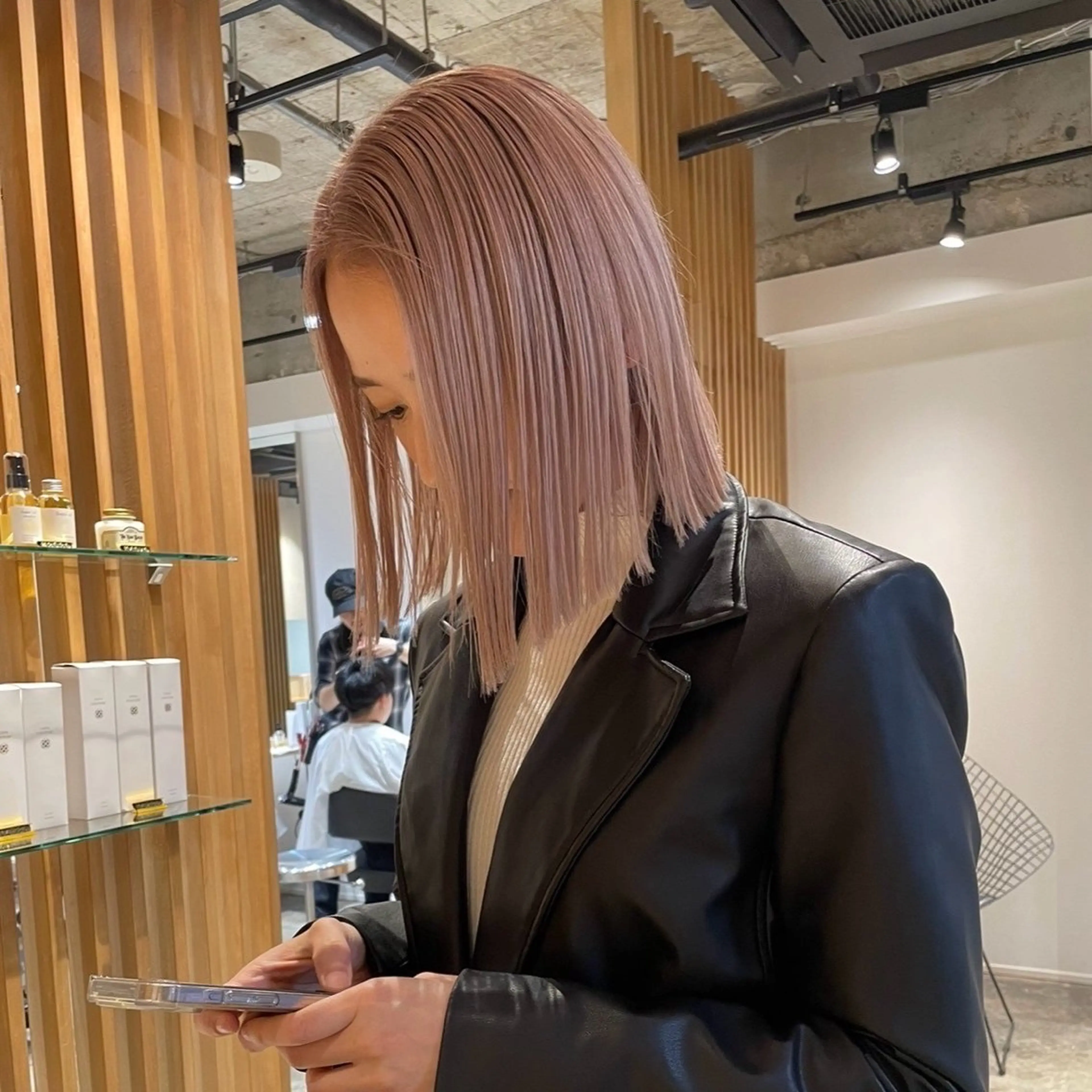 ミディアム カラー ANY所属・透明感カラー sayaᯓ★のヘアスタイル