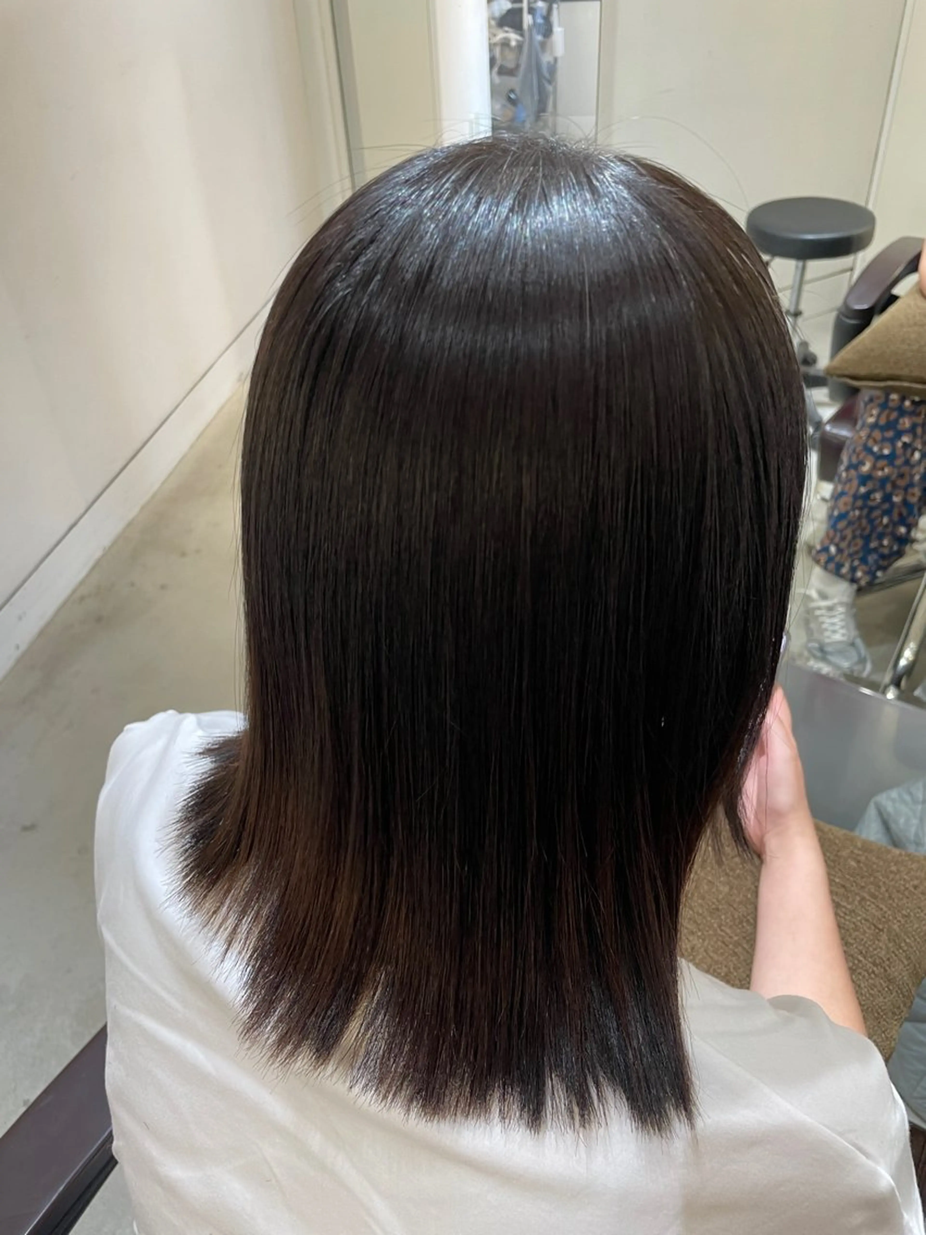 ミディアム HAUS eins所属・美髪矯正/髪質改善 /銀座/宮本　優太のヘアスタイル