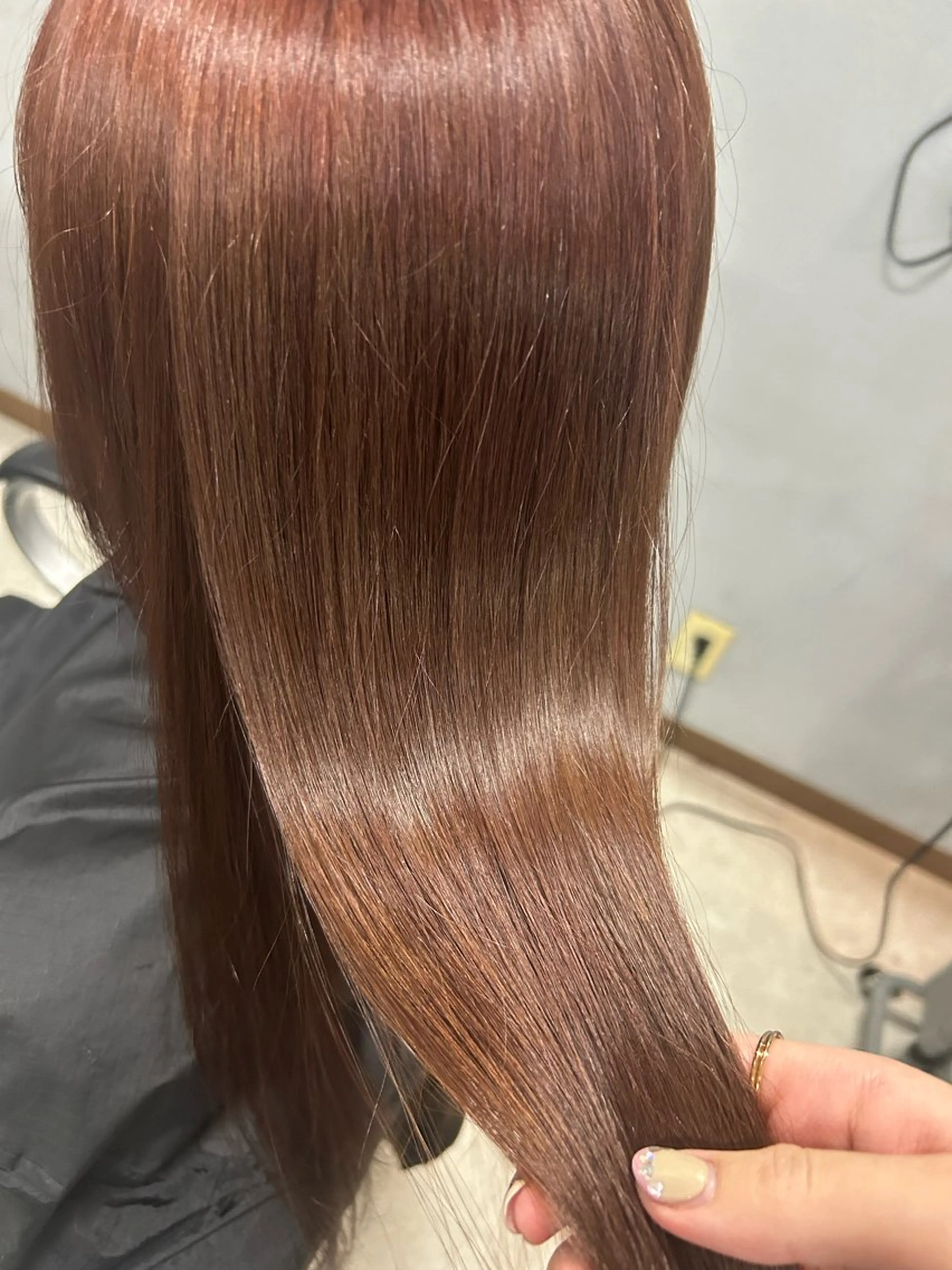 推しmenu‼︎🌟艶髪爆誕🌟髪質改善カラー!!!加温付きでダメージホールにしっかり定着✨✨の写真