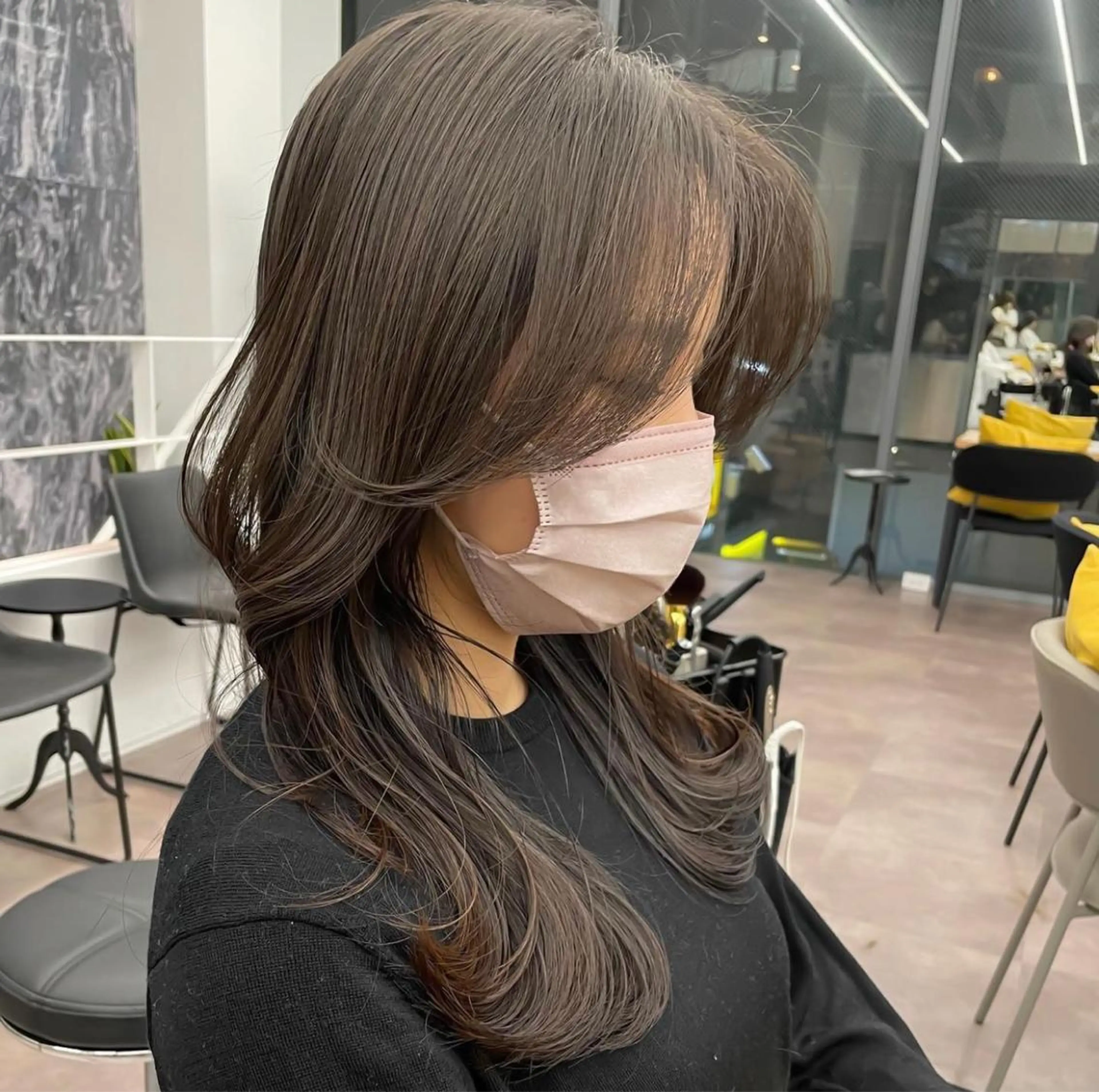 ミディアム くびれヘア 🌈銀座、ボブ ショート🌈にっしーのヘアスタイル