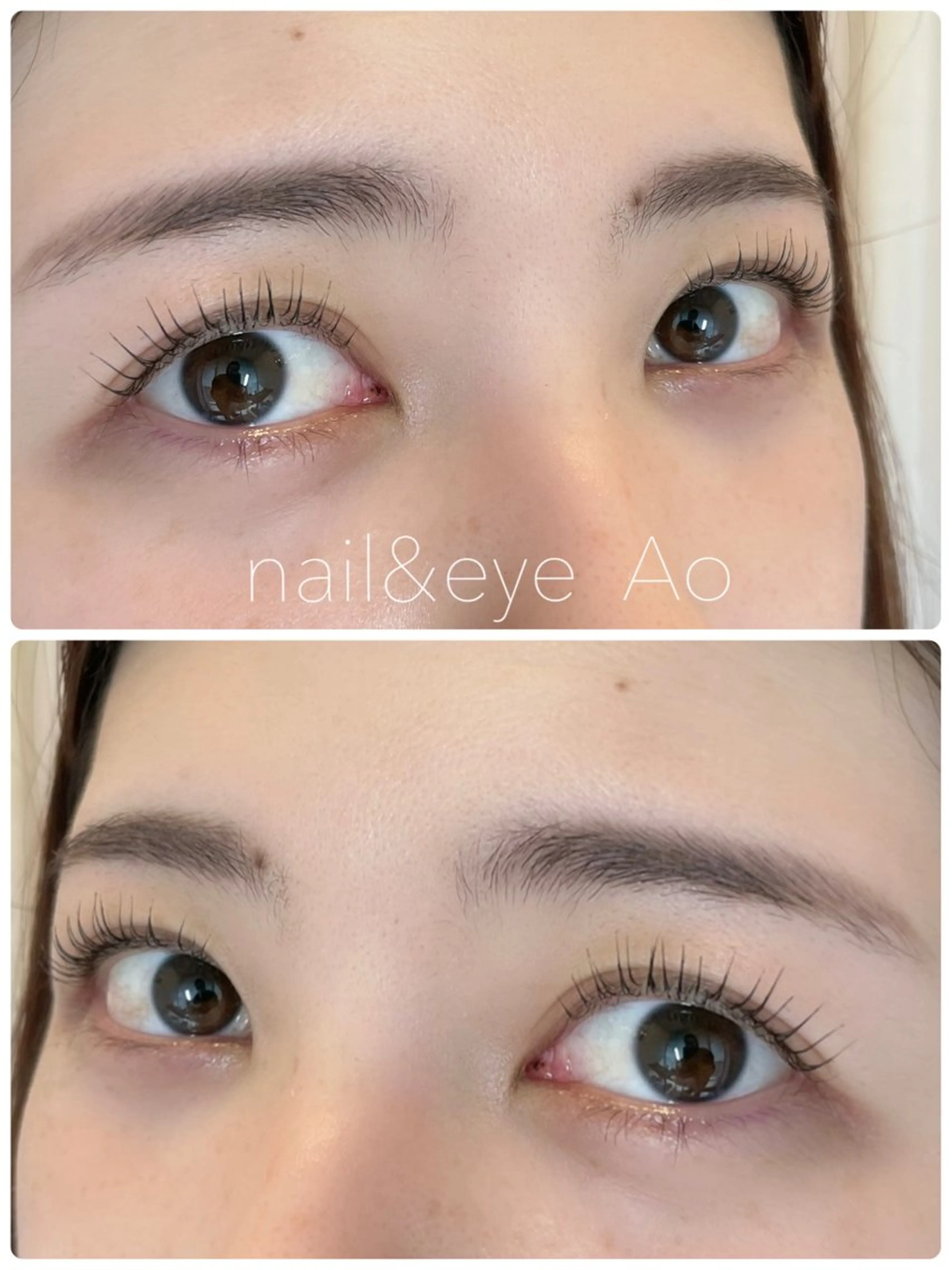 メンズ マツエク・マツパ nail&eye Aoのマツエク・マツパデザイン