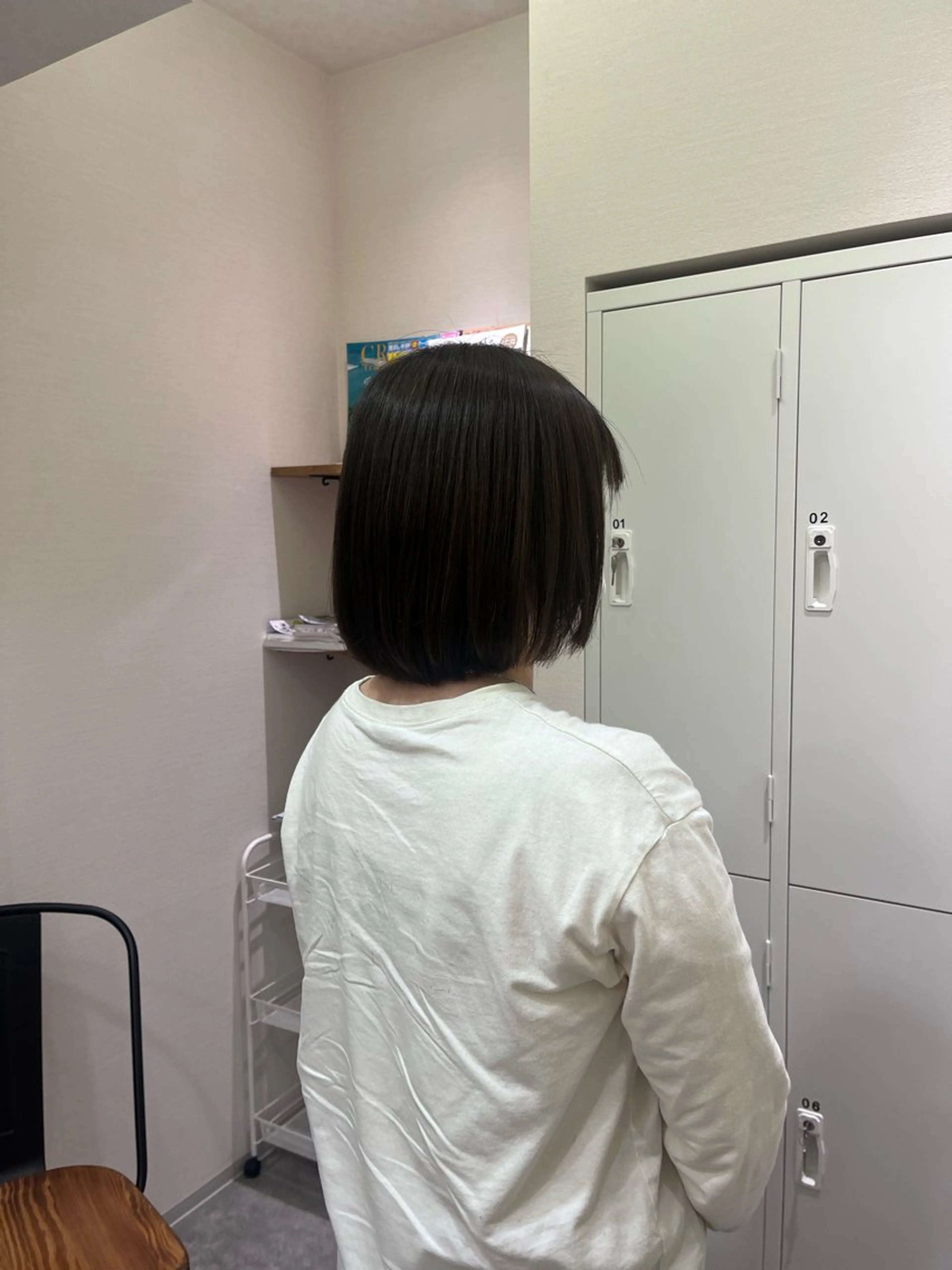 ミディアム Rosierbleu 道正のヘアスタイル