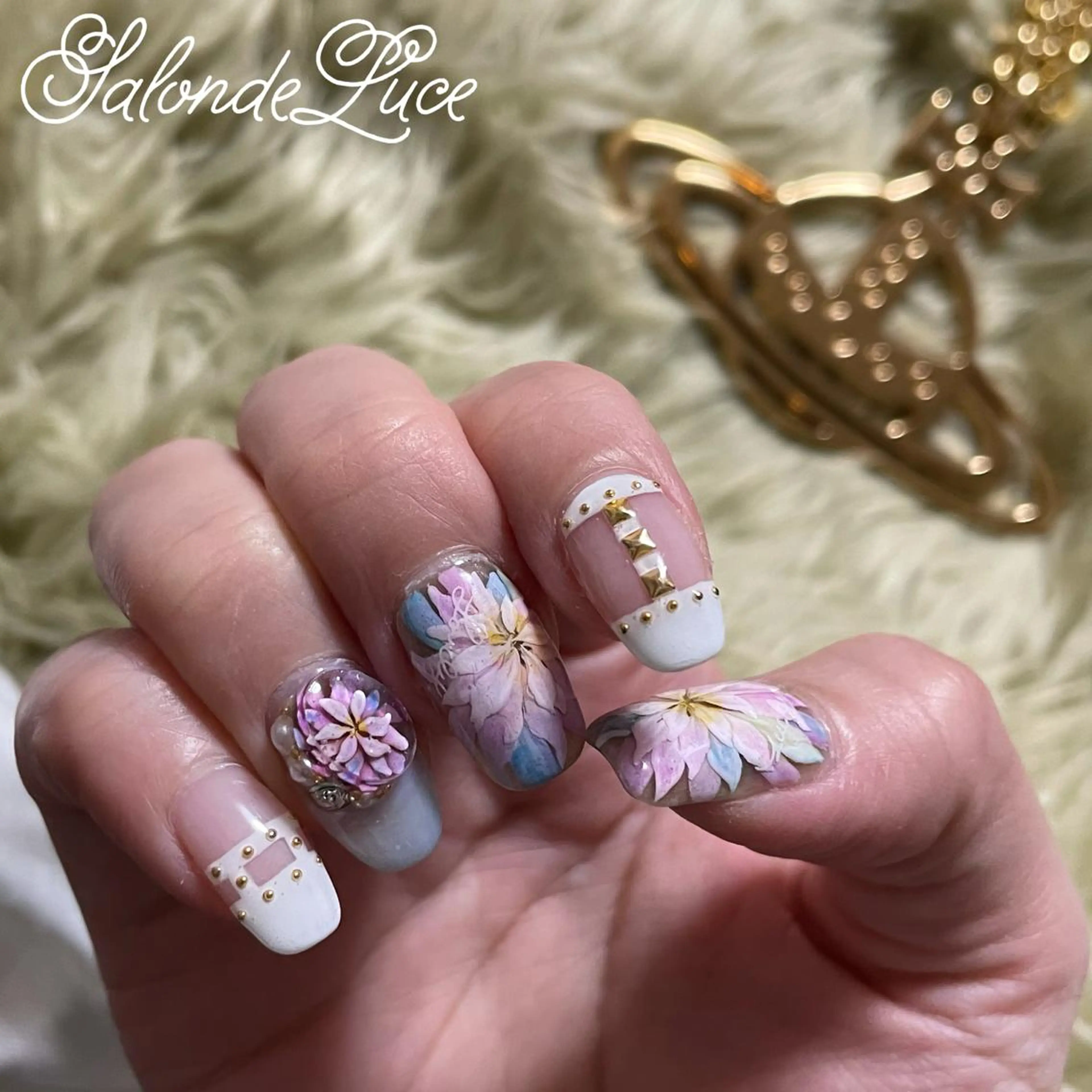 ネイル ハンドネイル Salon de Luceのネイルデザイン