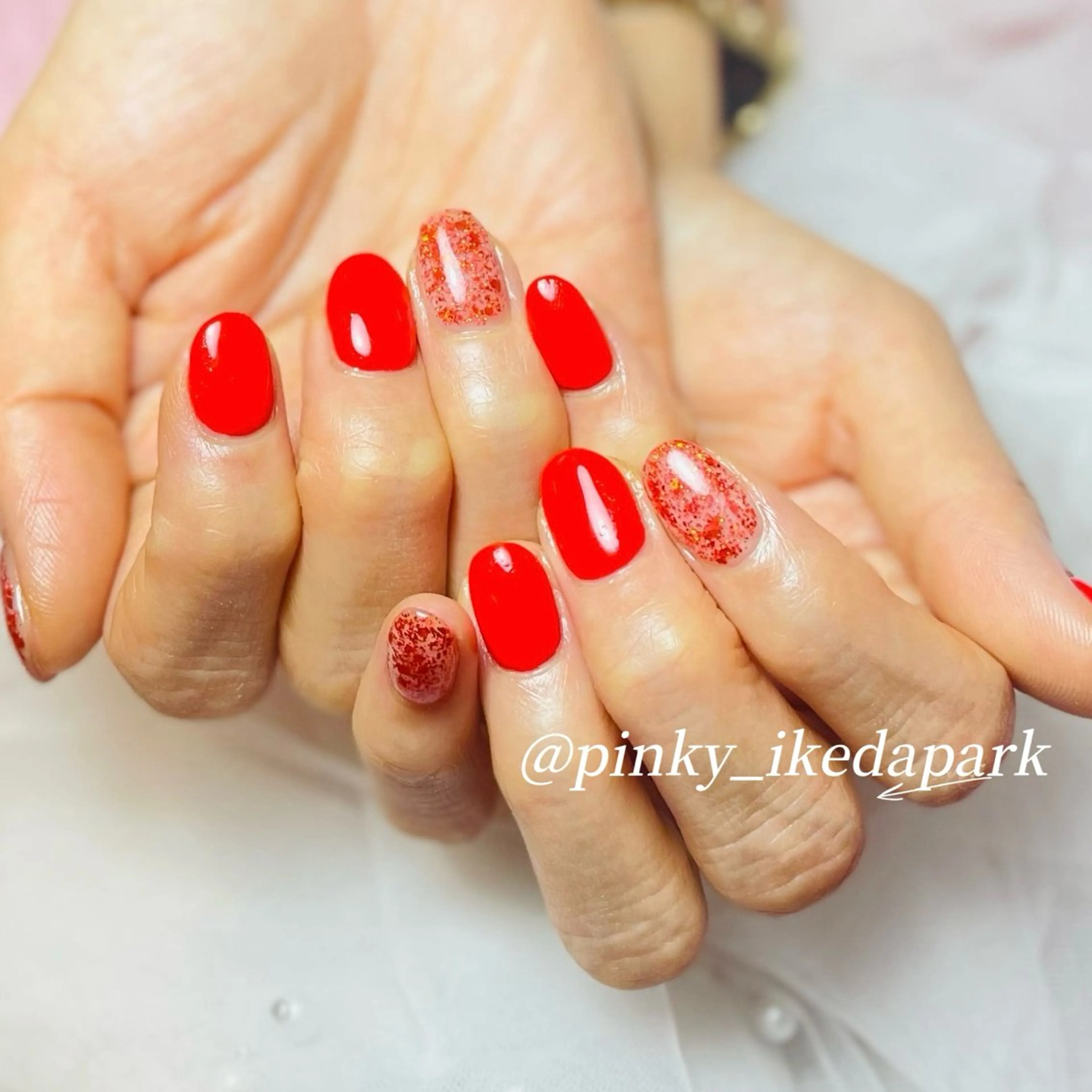 ネイル ハンドネイル PINKY nail所属・ピンキー 池田公園店のネイルデザイン