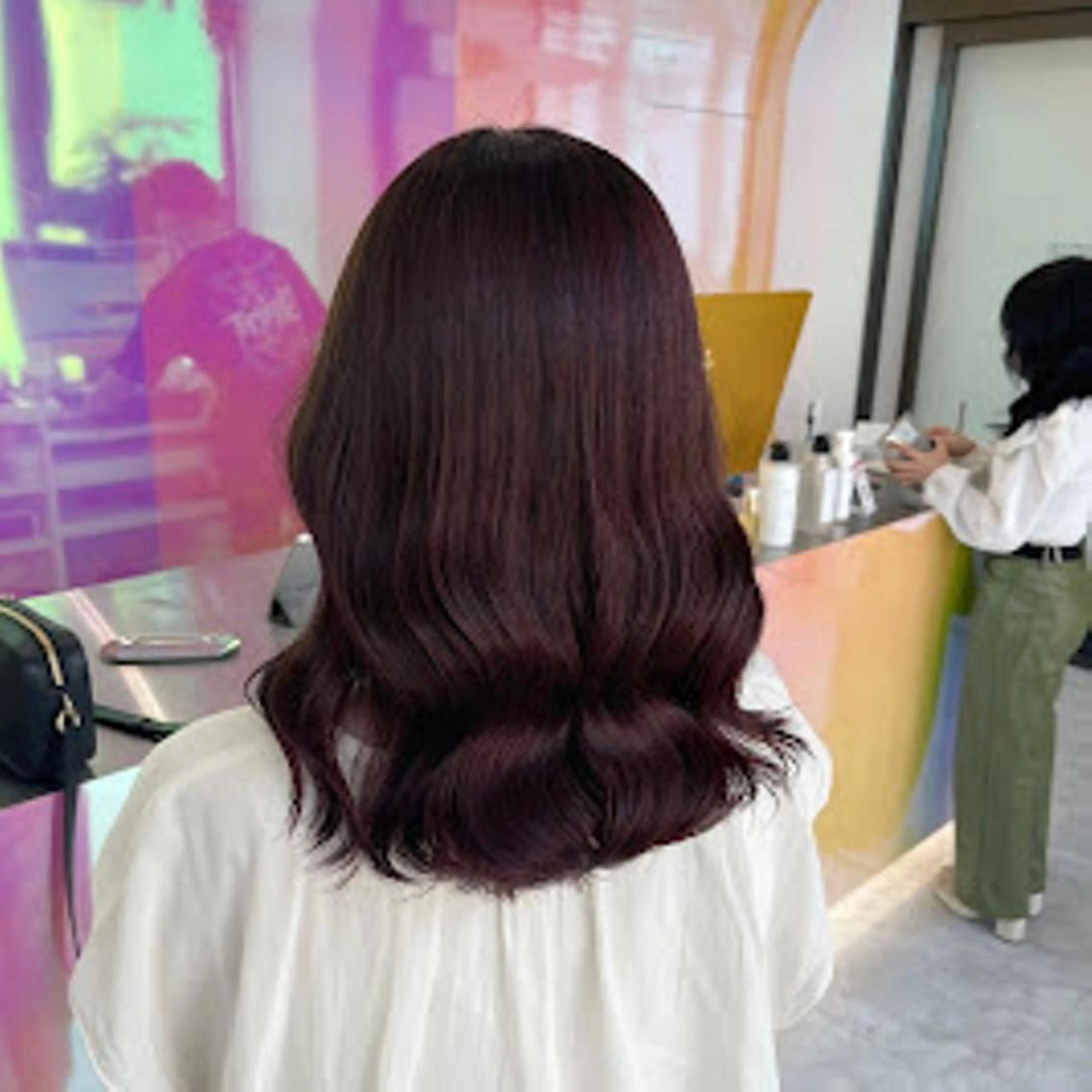 カラー official TUNE銀座🪞🪽のヘアスタイル