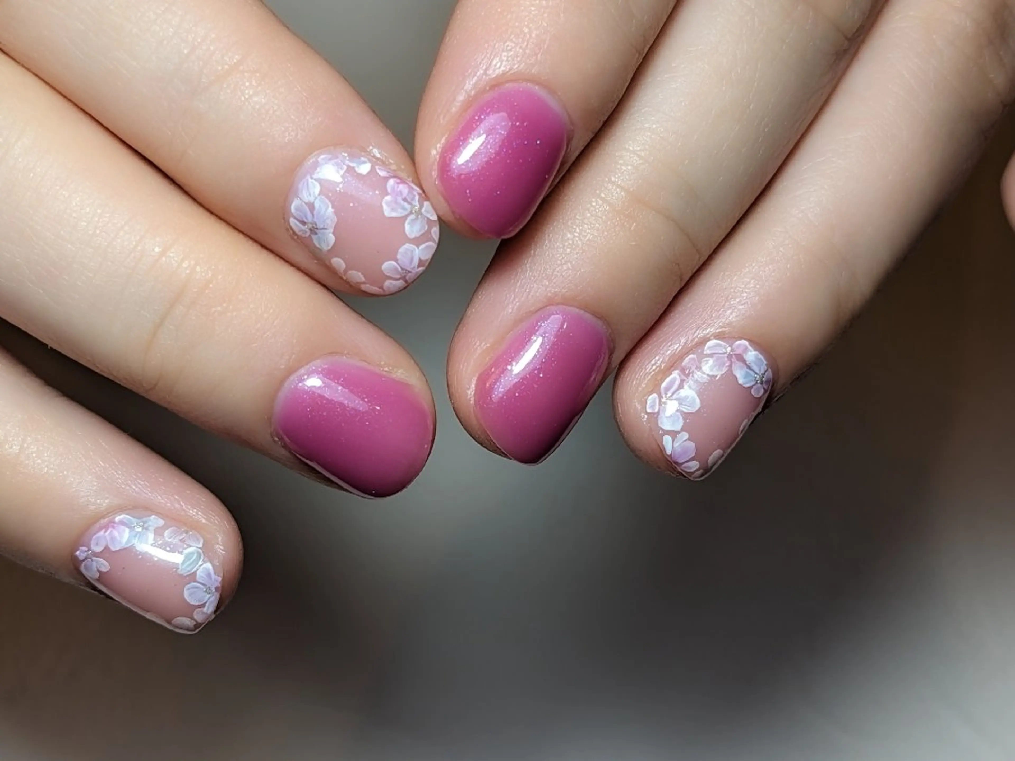 ネイル アートネイル フラワーネイル ワンカラーネイル ハンドネイル LICO(ﾘｺ) ▶ ﾈｲﾗﾘｳﾑ ﾎﾇｱのネイルデザイン