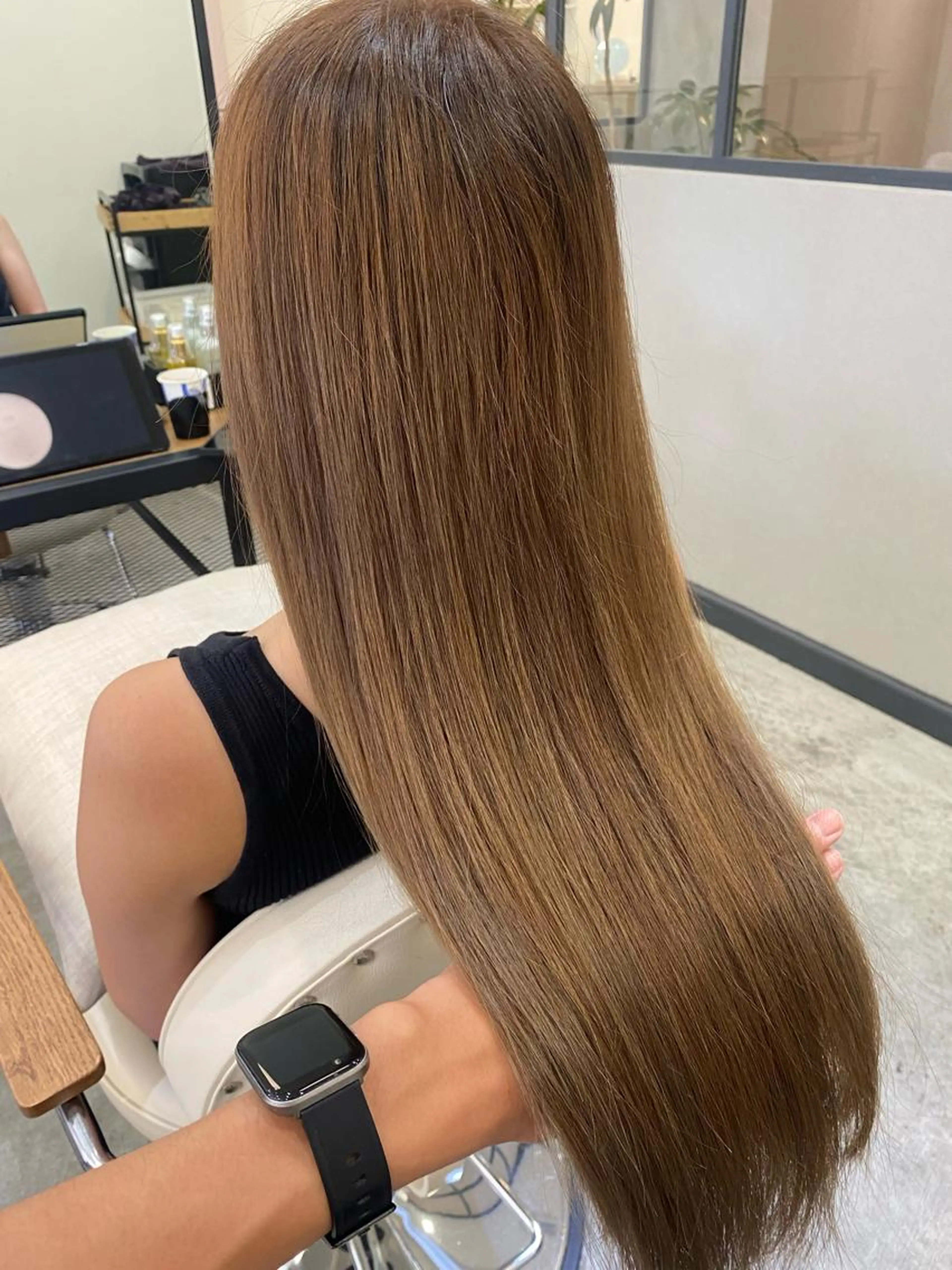 ✨‪✂︎‬✩.*˚♡【人気】✨艶カラー＆ハホニコ TR 超音波付きの写真