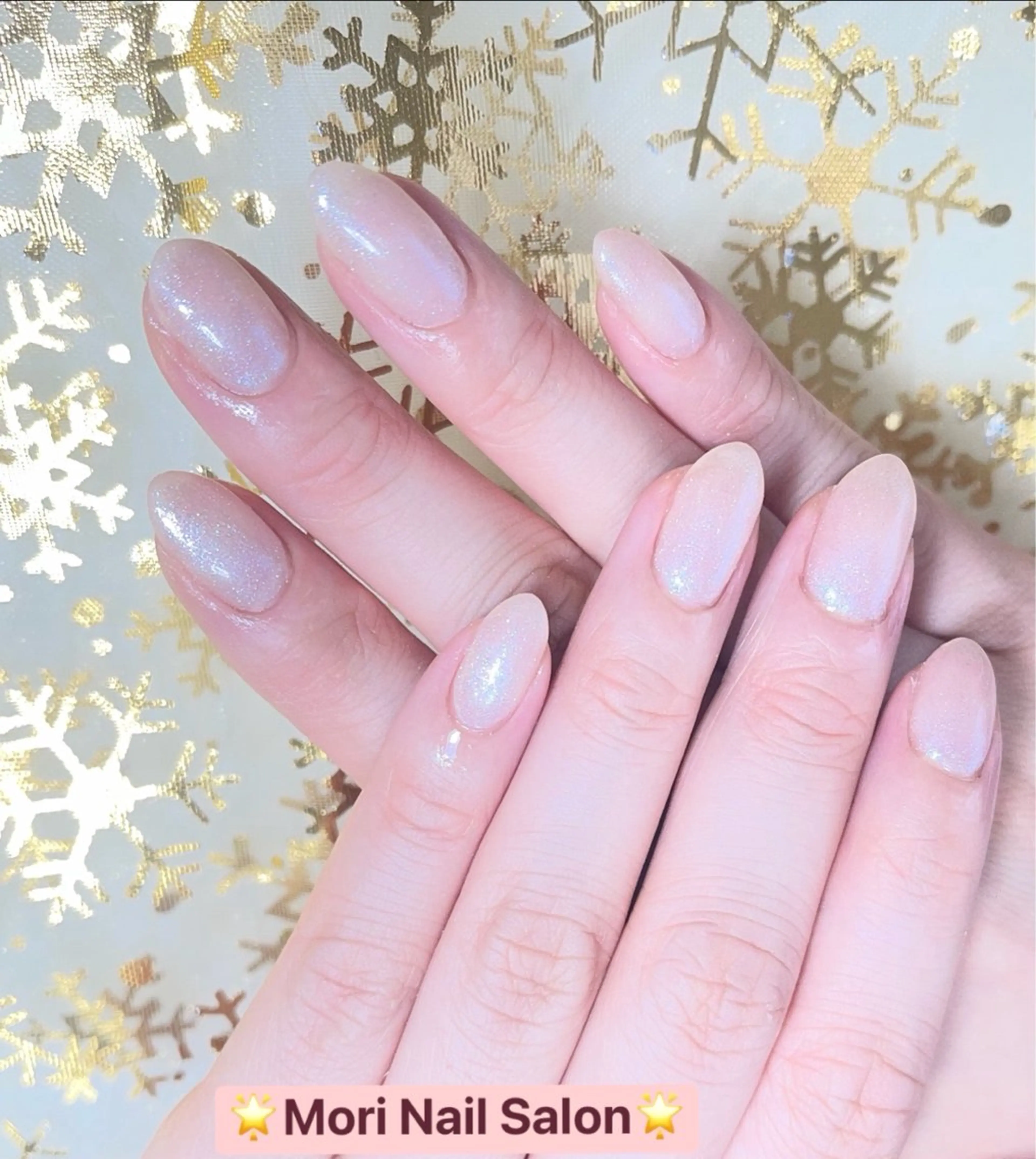 ネイル ラメ(グリッター) ラメグラデーション シンプルネイル MORI ネイル SALONのネイルデザイン