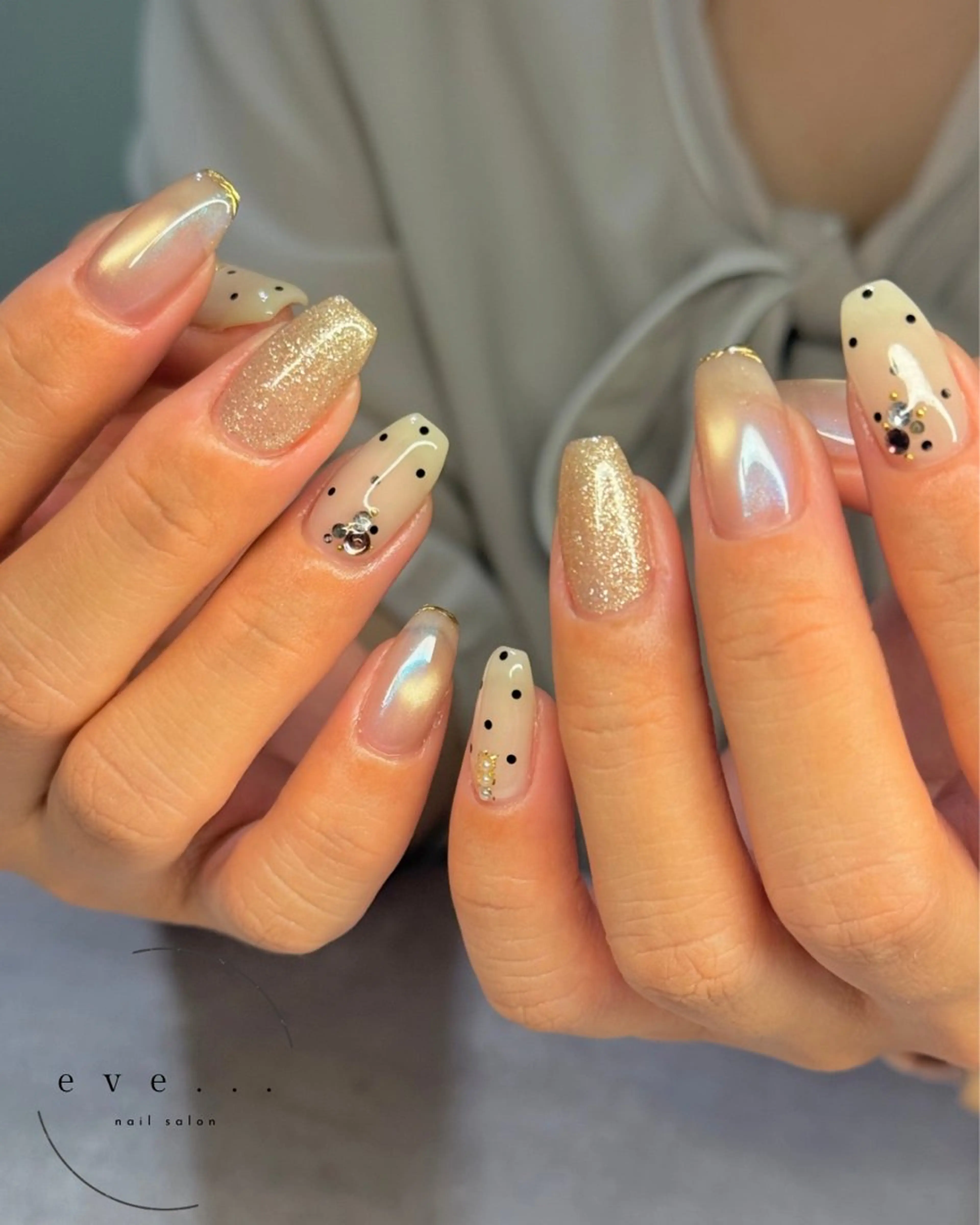 ネイル ドット オフィスネイル ハンドネイル nail salon eve...のネイルデザイン