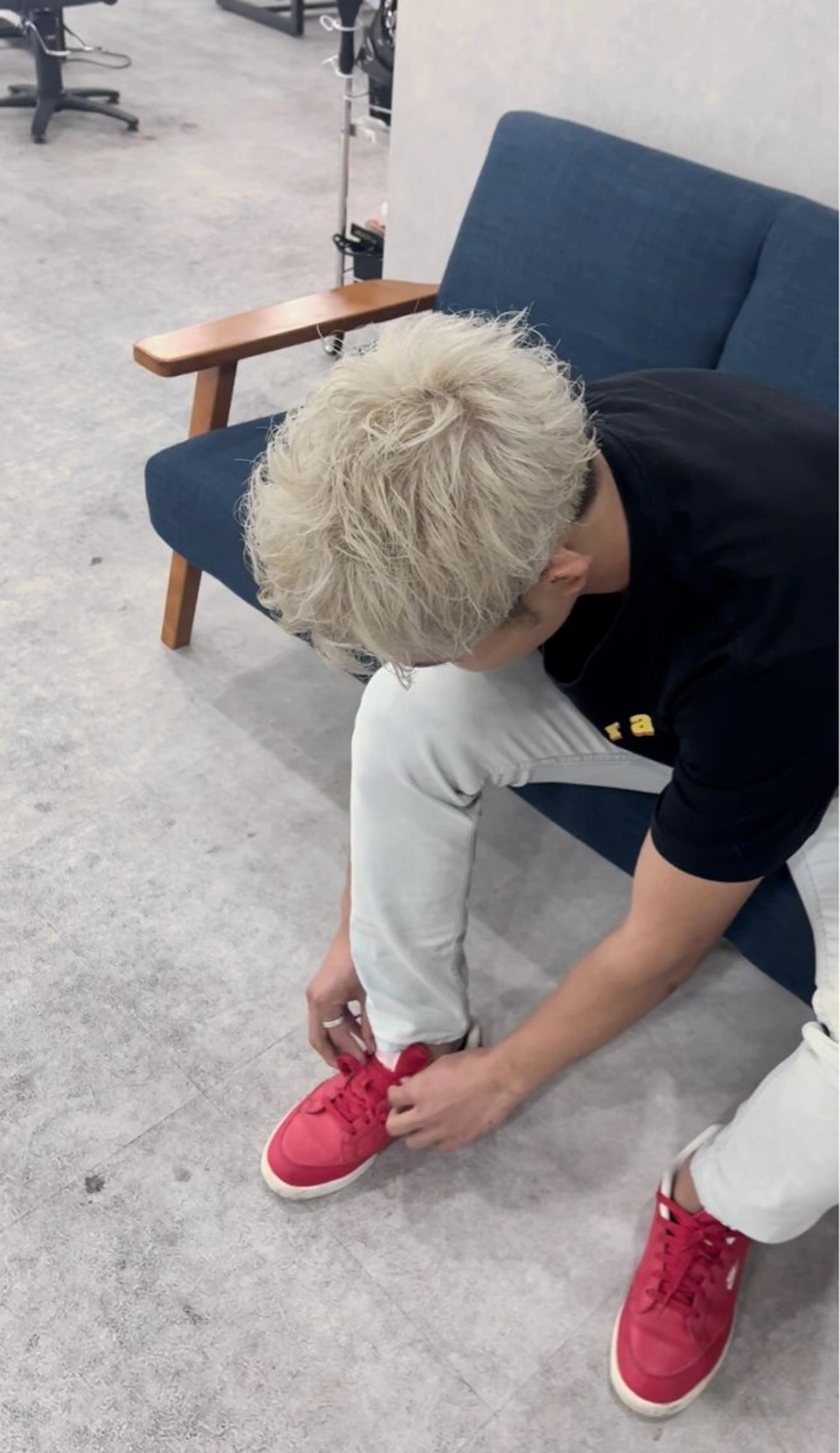 ショート カラー UNBALANCE OSAKA所属・縮毛矯正モデル 募集中Yuuriのヘアスタイル