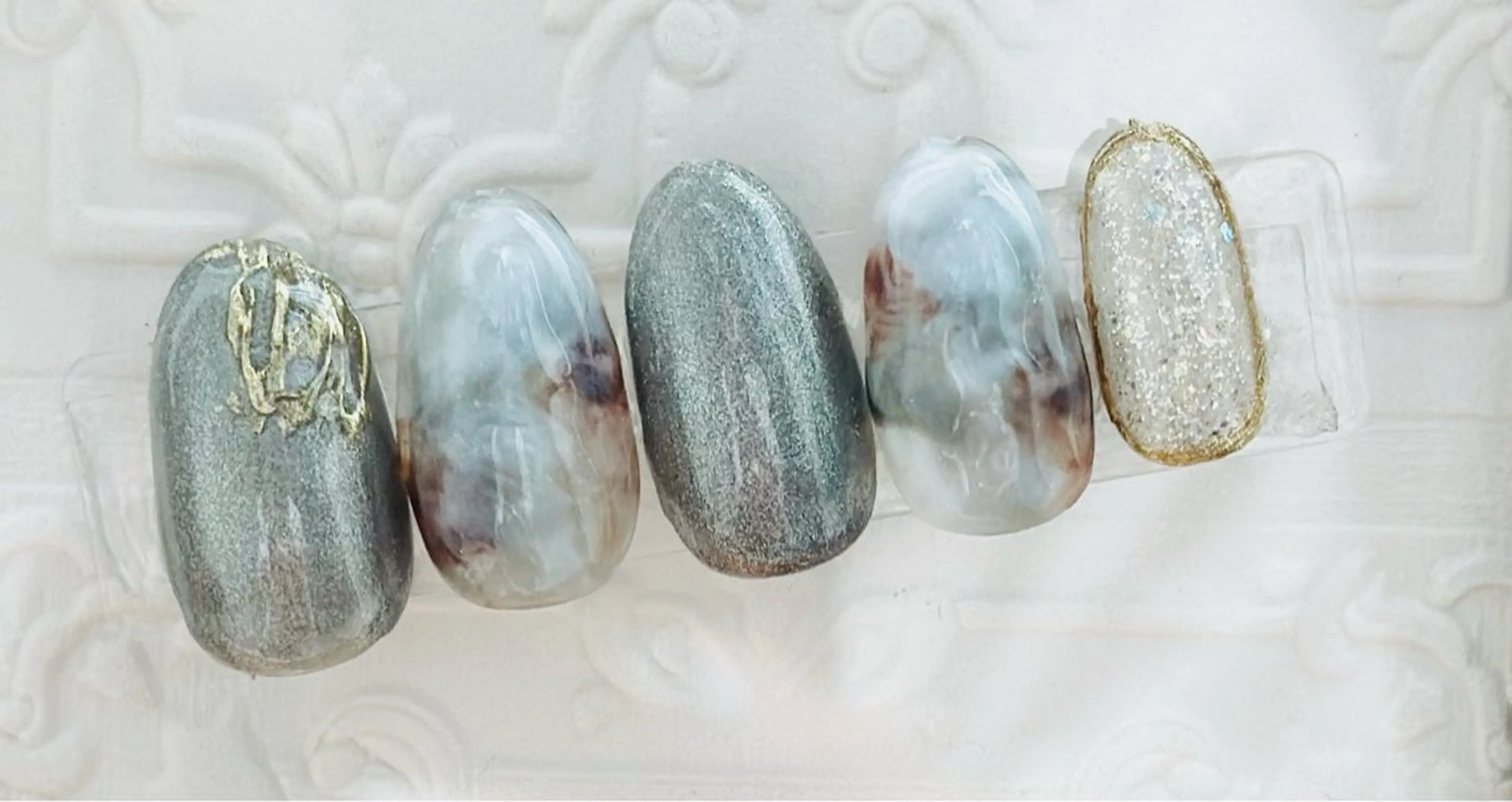 ネイル 冬ネイル クリスマス nailsalon oluoluのネイルデザイン