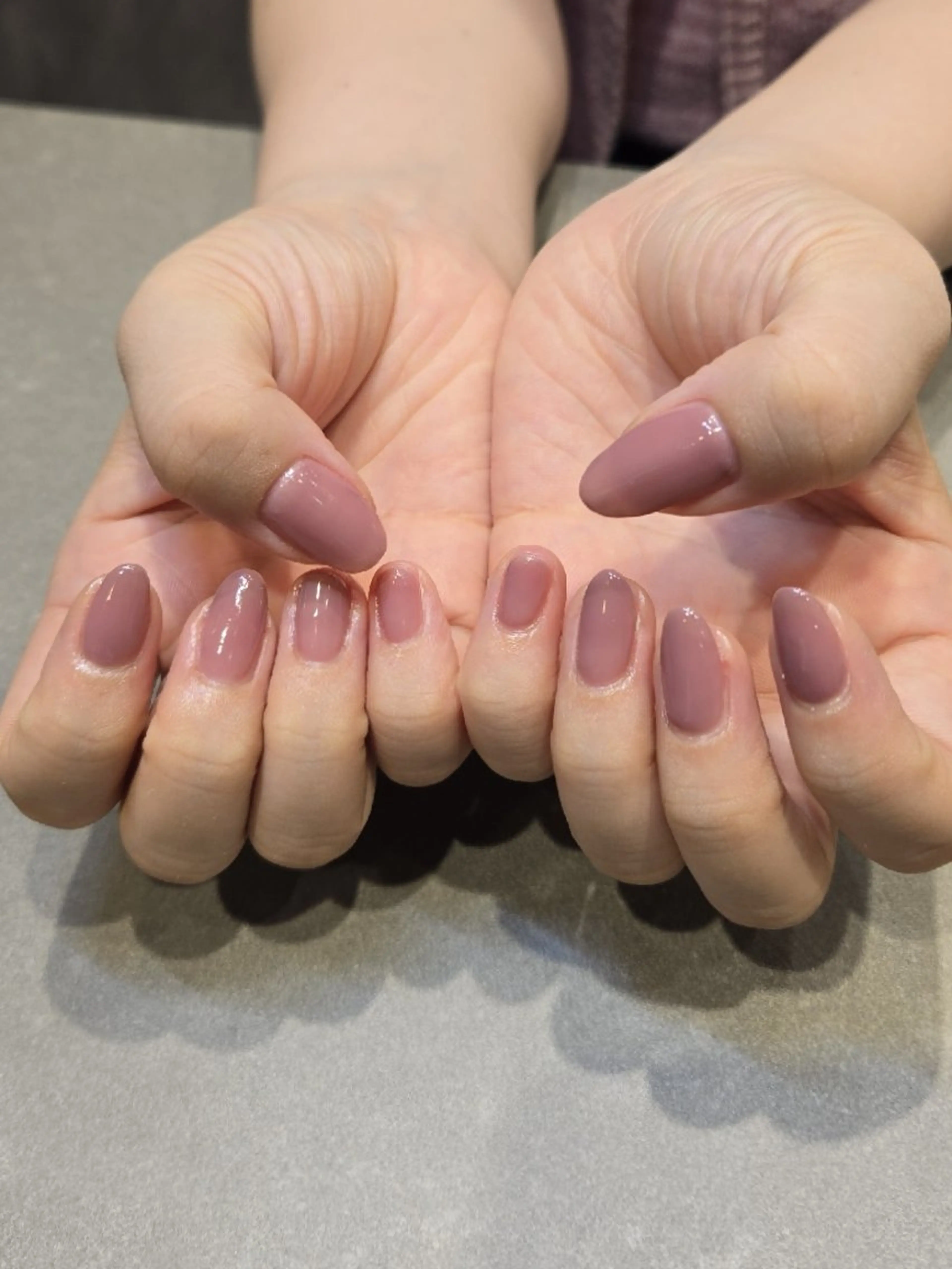 ネイル ワンカラーネイル ミハラ アイのネイルデザイン