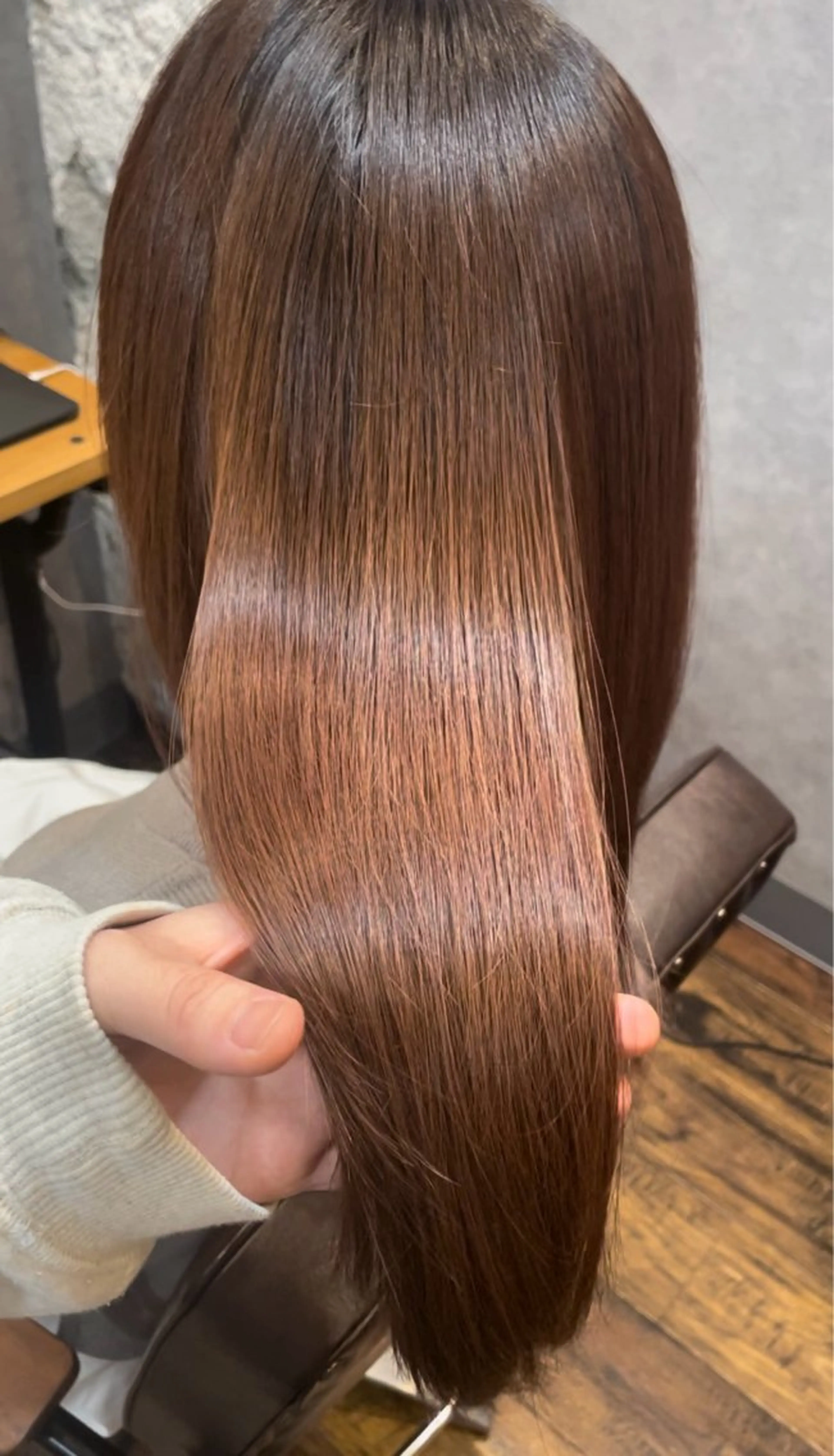 ロング カラー カット ヘアカラー トリートメント ツヤ美髪💐 髪質改善/高山愛来のヘアスタイル