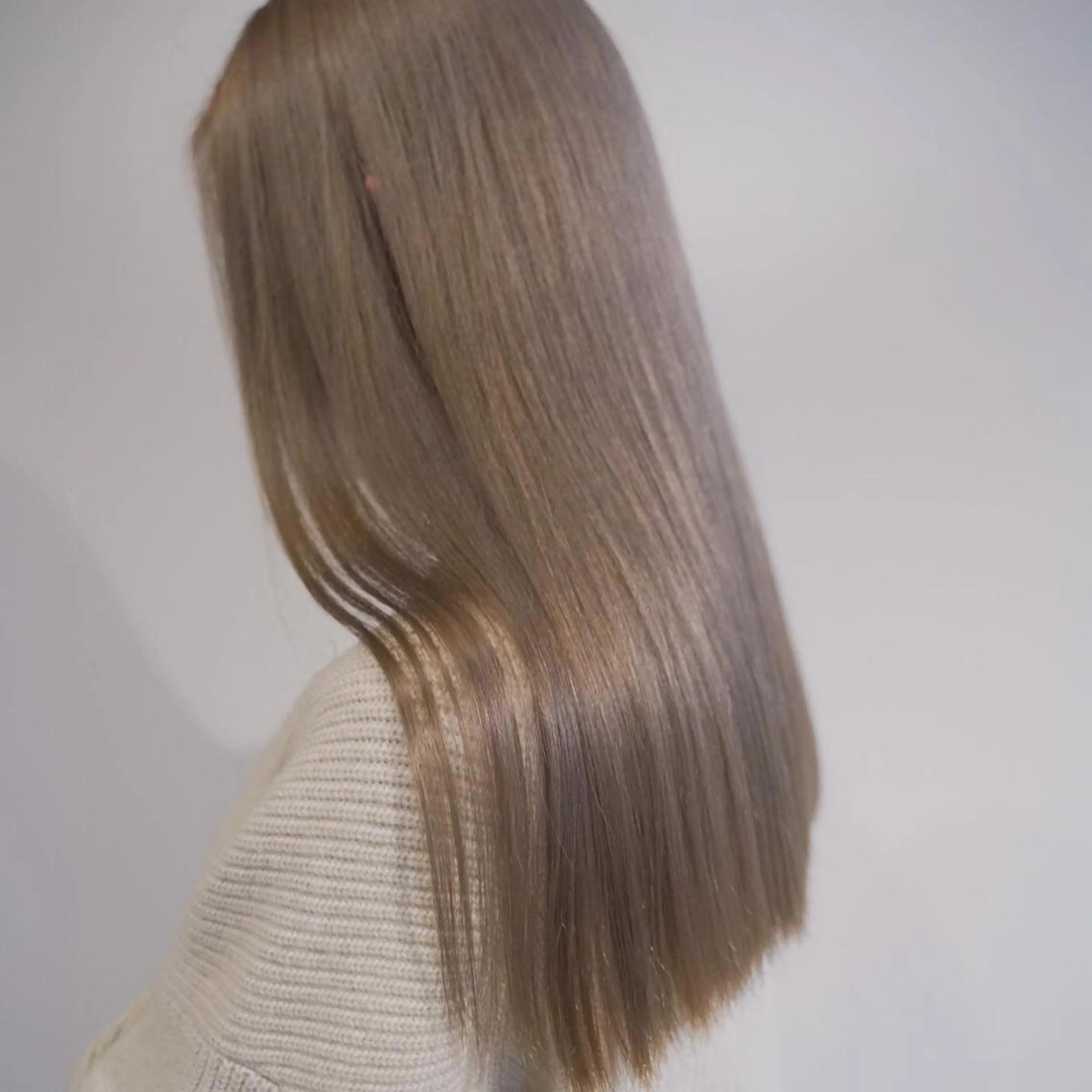 セミロング カラー 清水 亮太/赤み消しカラーのヘアスタイル