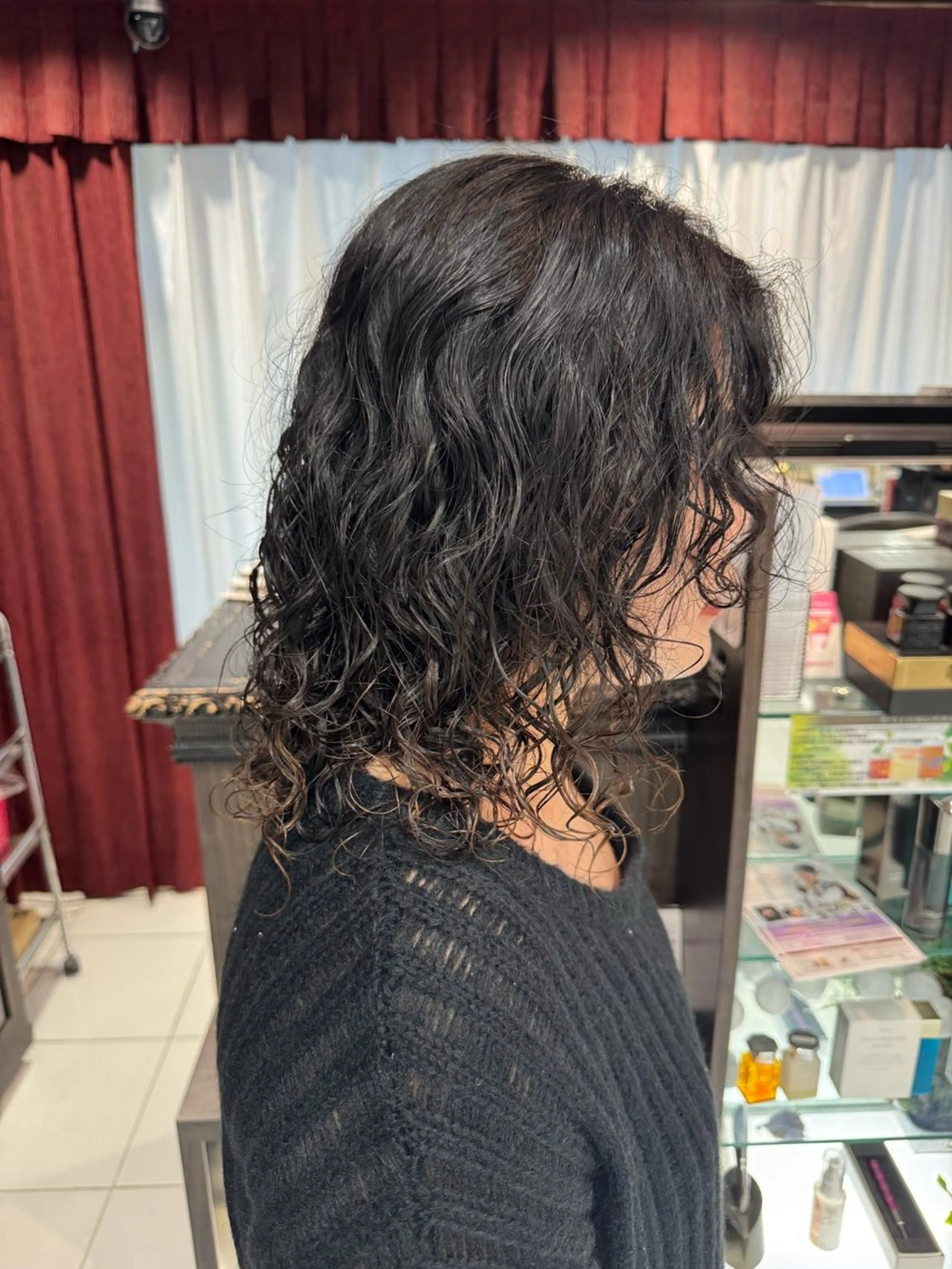 セミロング カット パーマ ᴘʀɪᴢᴇ 🌜 ᴀɴʀɪ 🌜のヘアスタイル