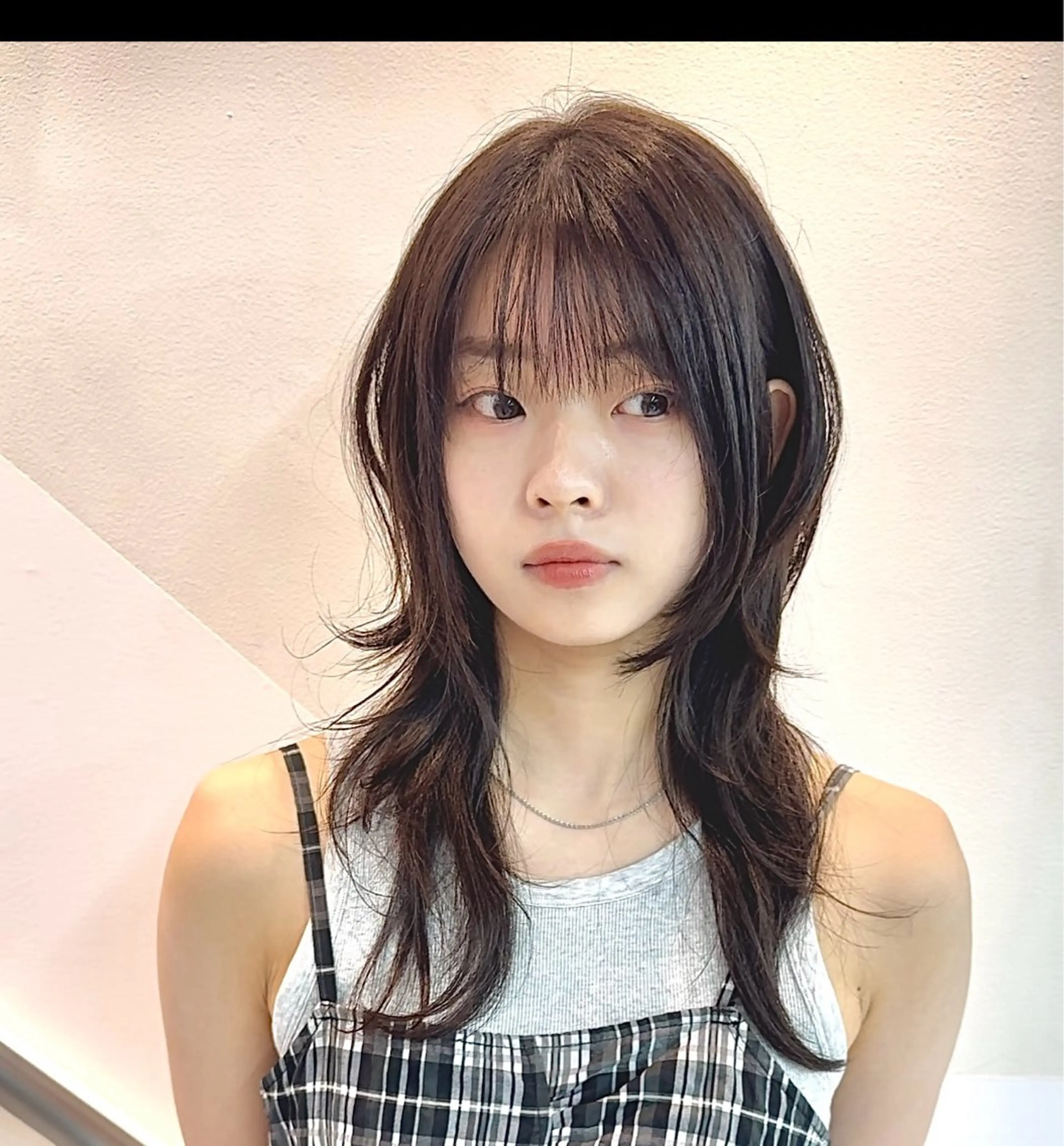 セミロング カット ヘアカラー トリートメント レイヤーカット/ 堀匠吾のヘアスタイル