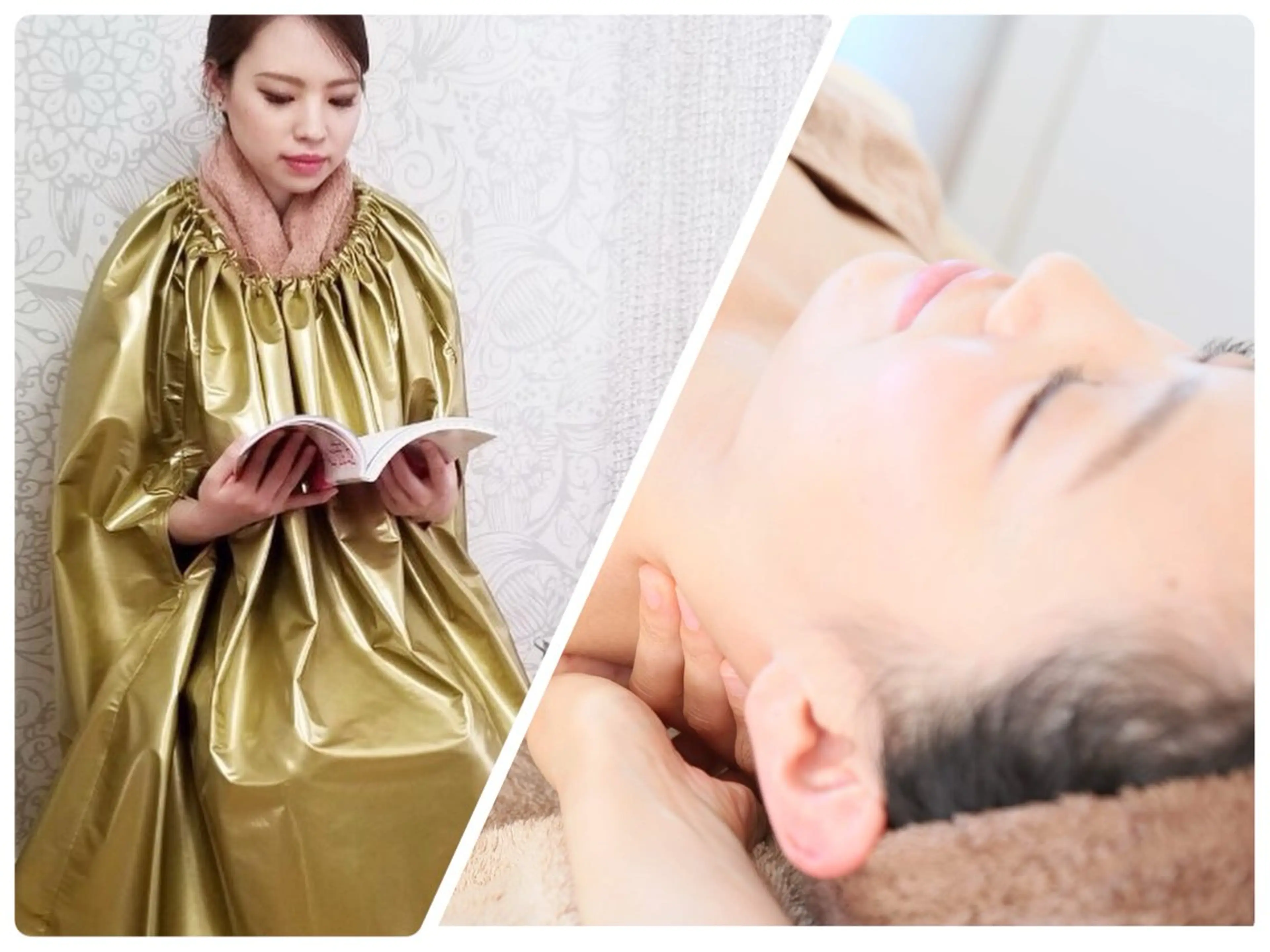 【初回/人気No.1】★黄土よもぎ蒸し40分＋漢方アロマオイルマッサージ60分の写真