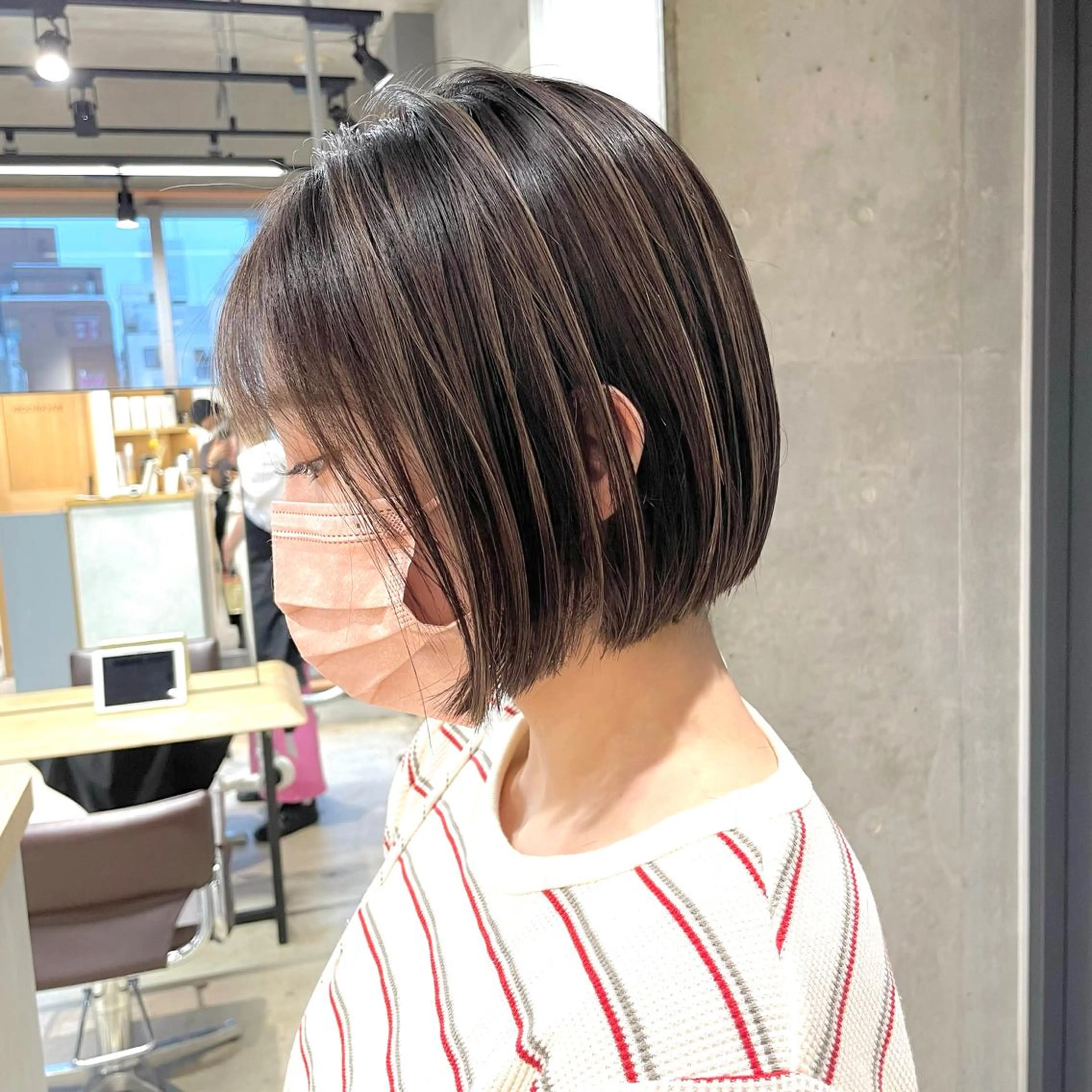 ショート カラー カット ヘアカラー ❤️ダブルカラー 髪質改善❤️SAYAのヘアスタイル