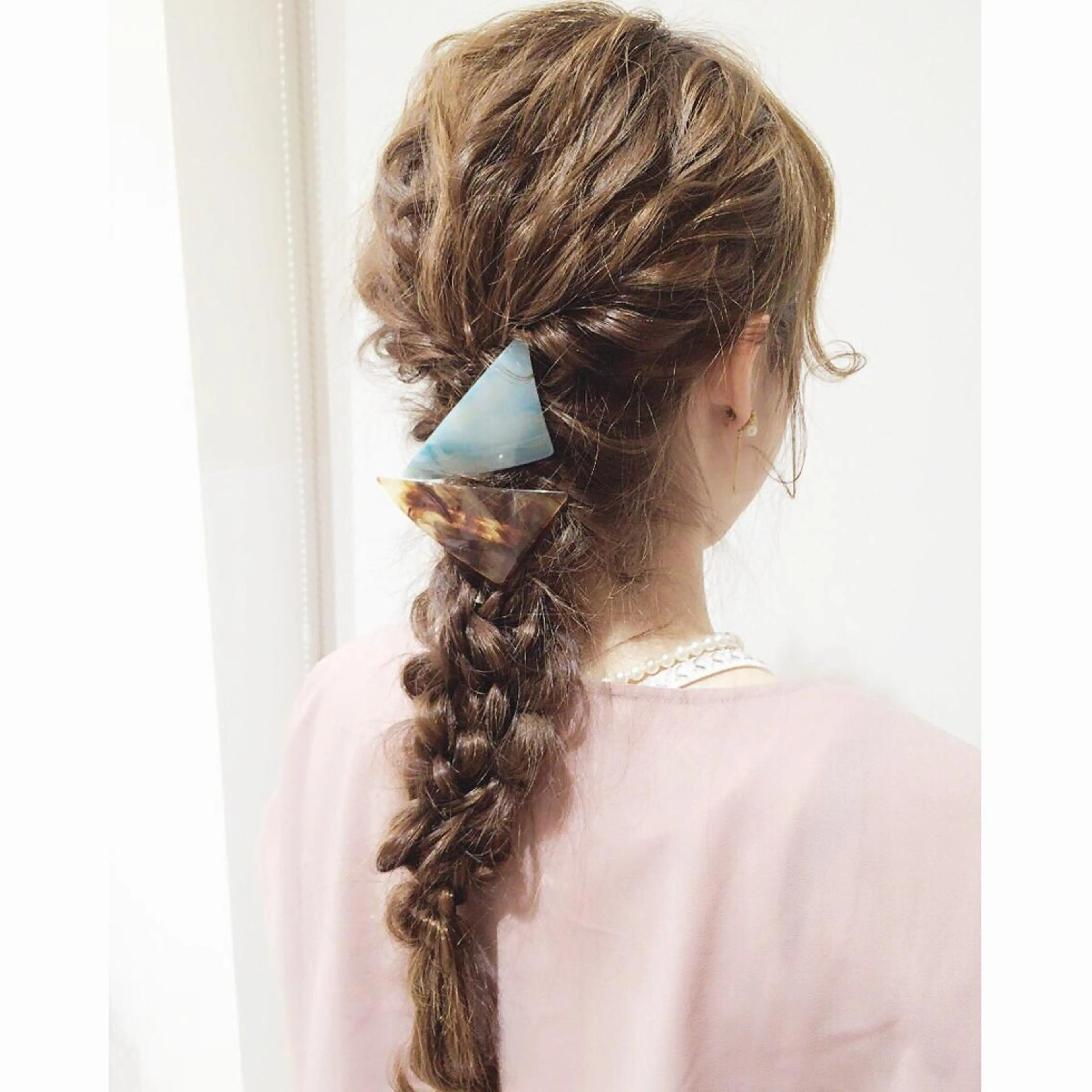 ミディアム セミロング ロング パーマ ヘアアレンジ courage所属・kanako カナコのヘアスタイル