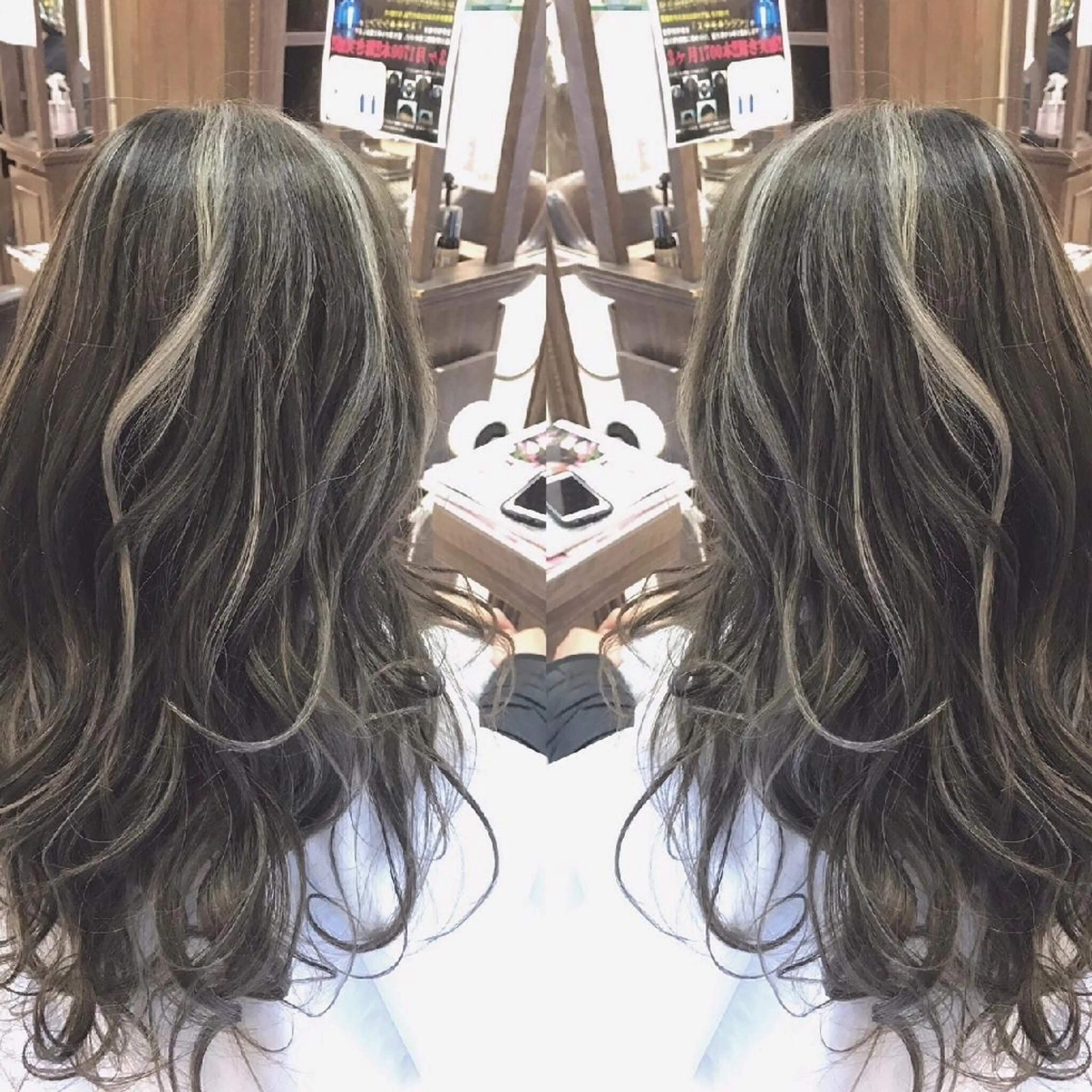 カラー 小林 香のヘアスタイル