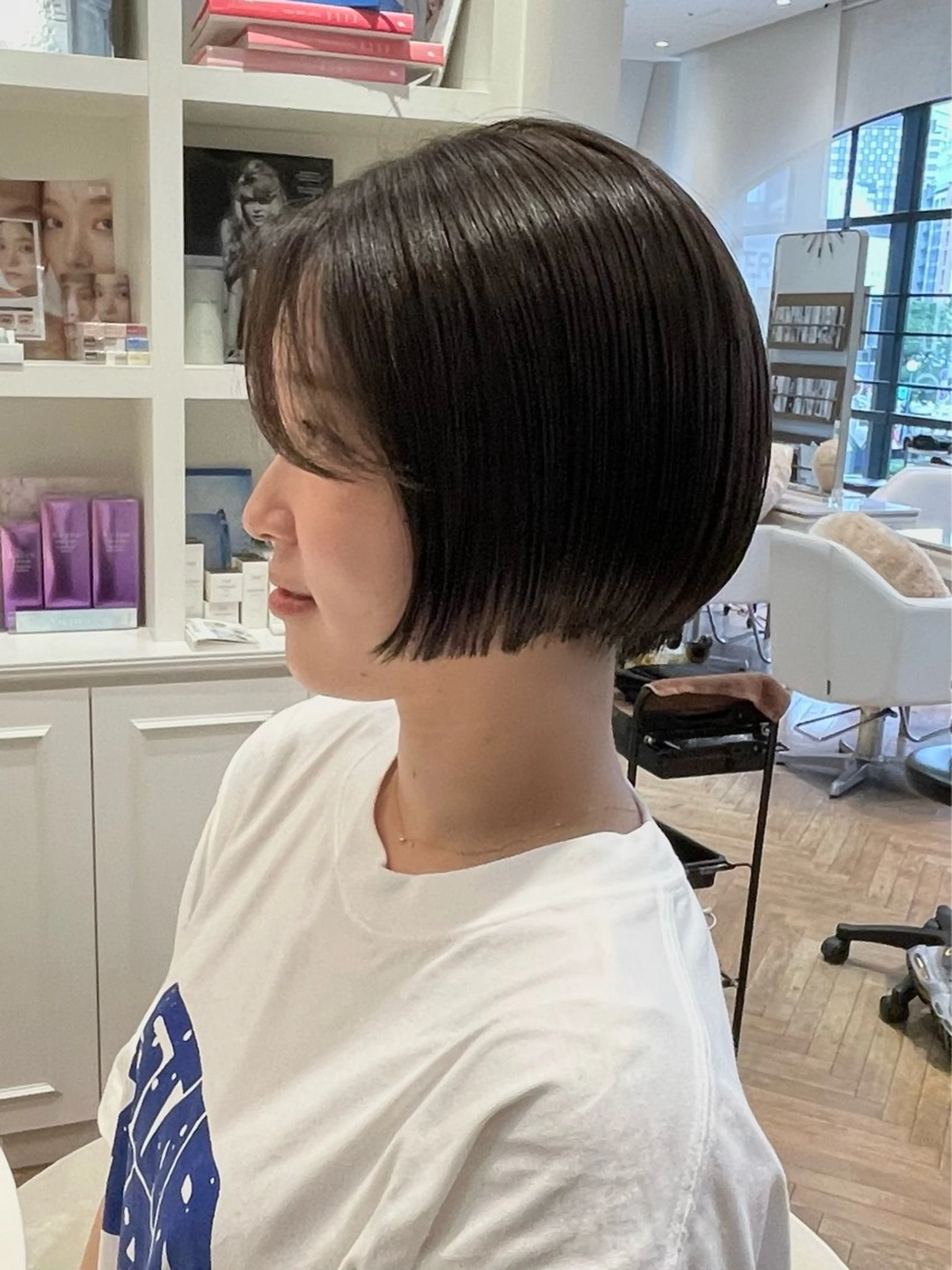 ショート カラー カット ヘアカラー ELLE salon サエのヘアスタイル