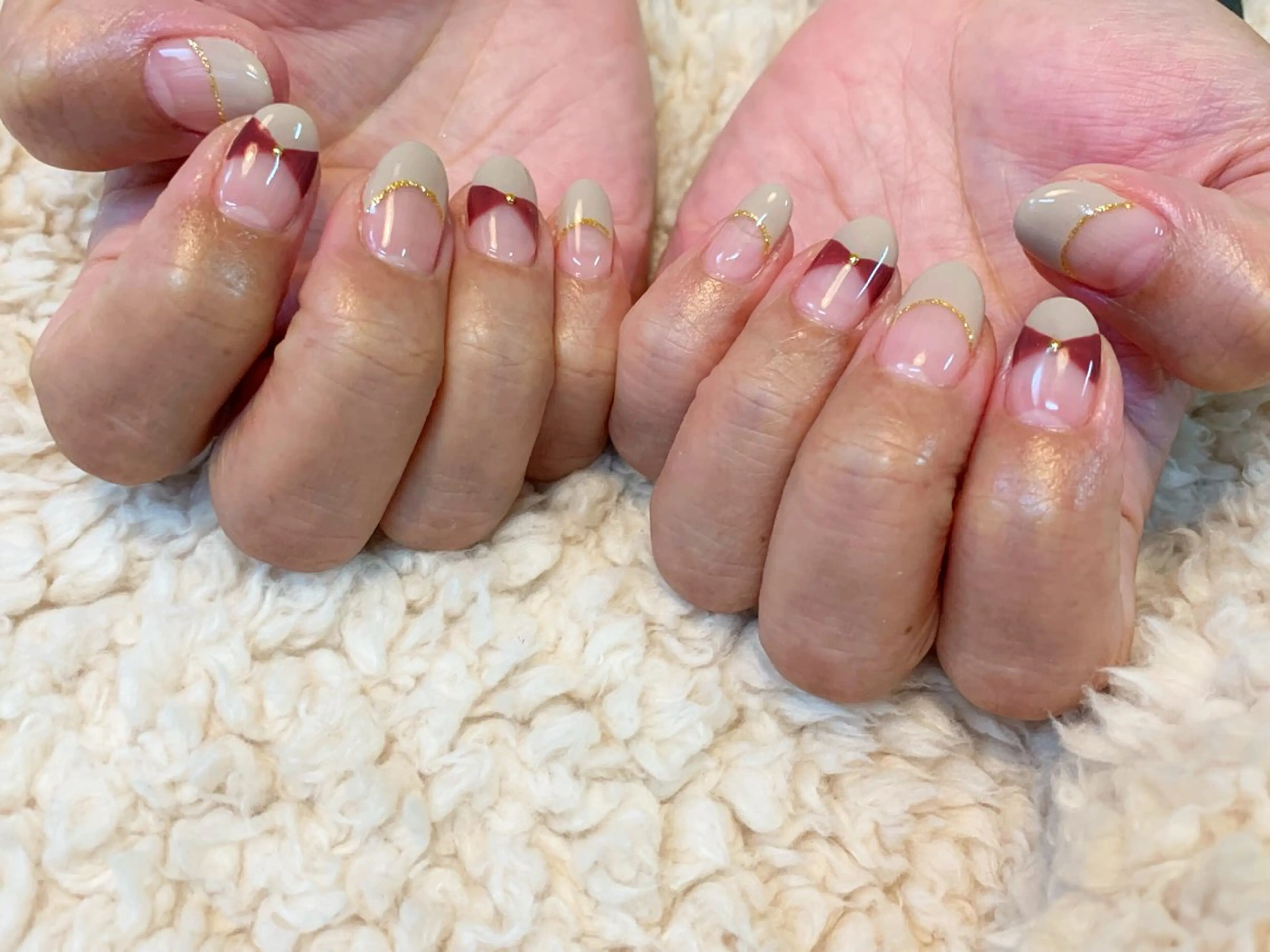 ネイル ハンドネイル フットネイル GéRanium Harukaのネイルデザイン