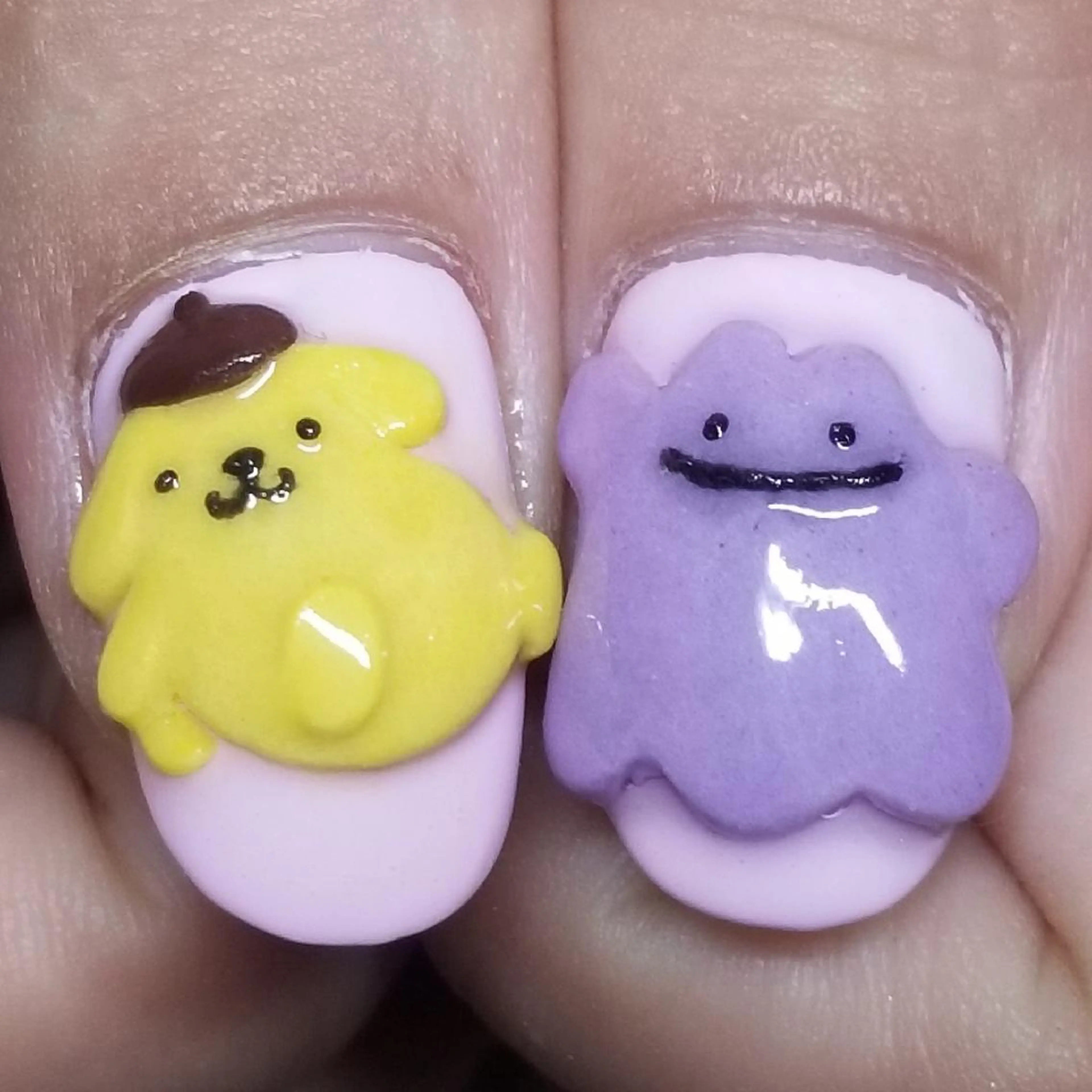 ネイル ワンカラーネイル パステルネイル ピンク ハンドネイル よしだ ひろきのネイルデザイン