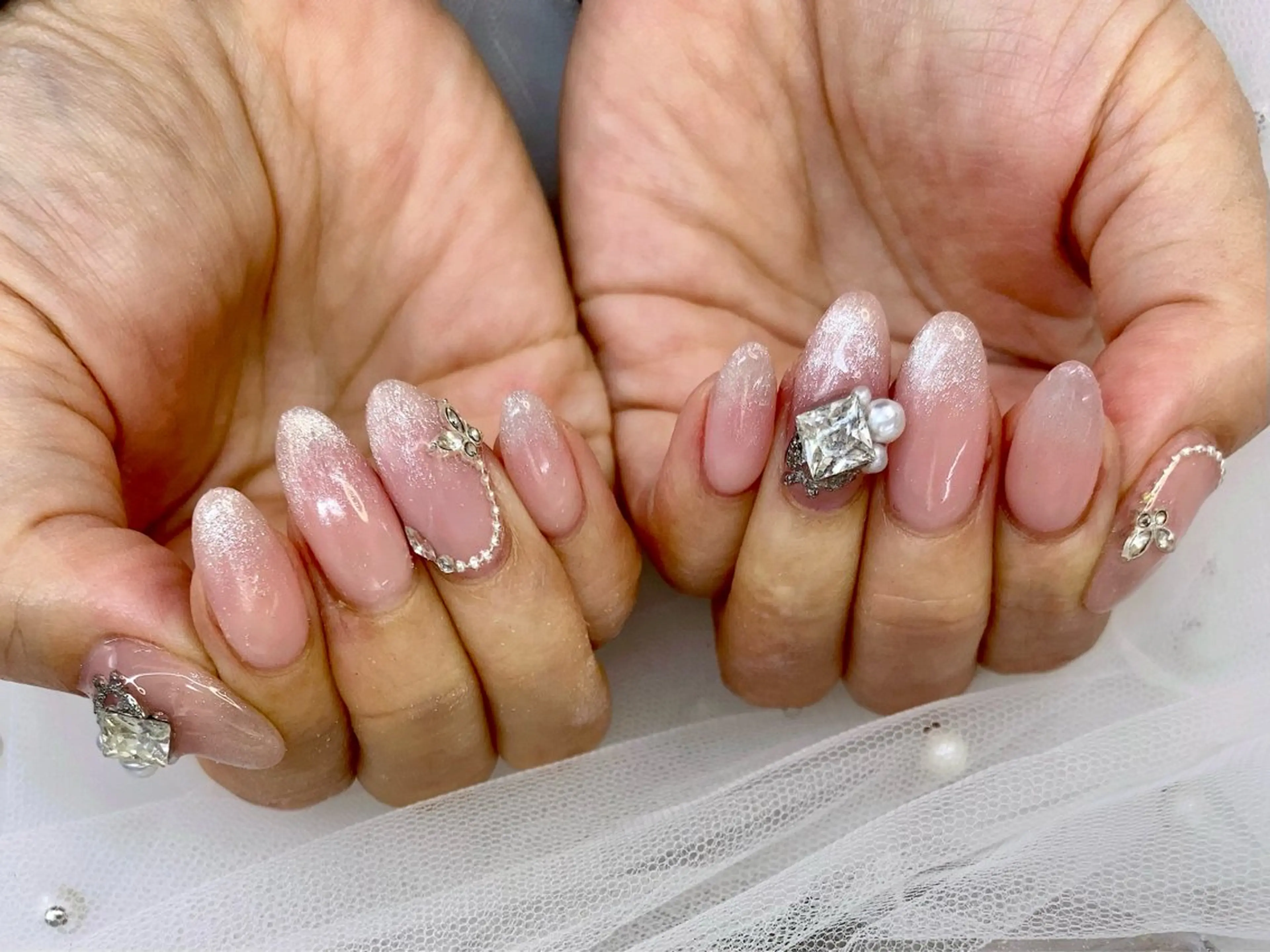 ネイル ピンク ハンドネイル ハンドケア Epokku ネイルサロンのネイルデザイン