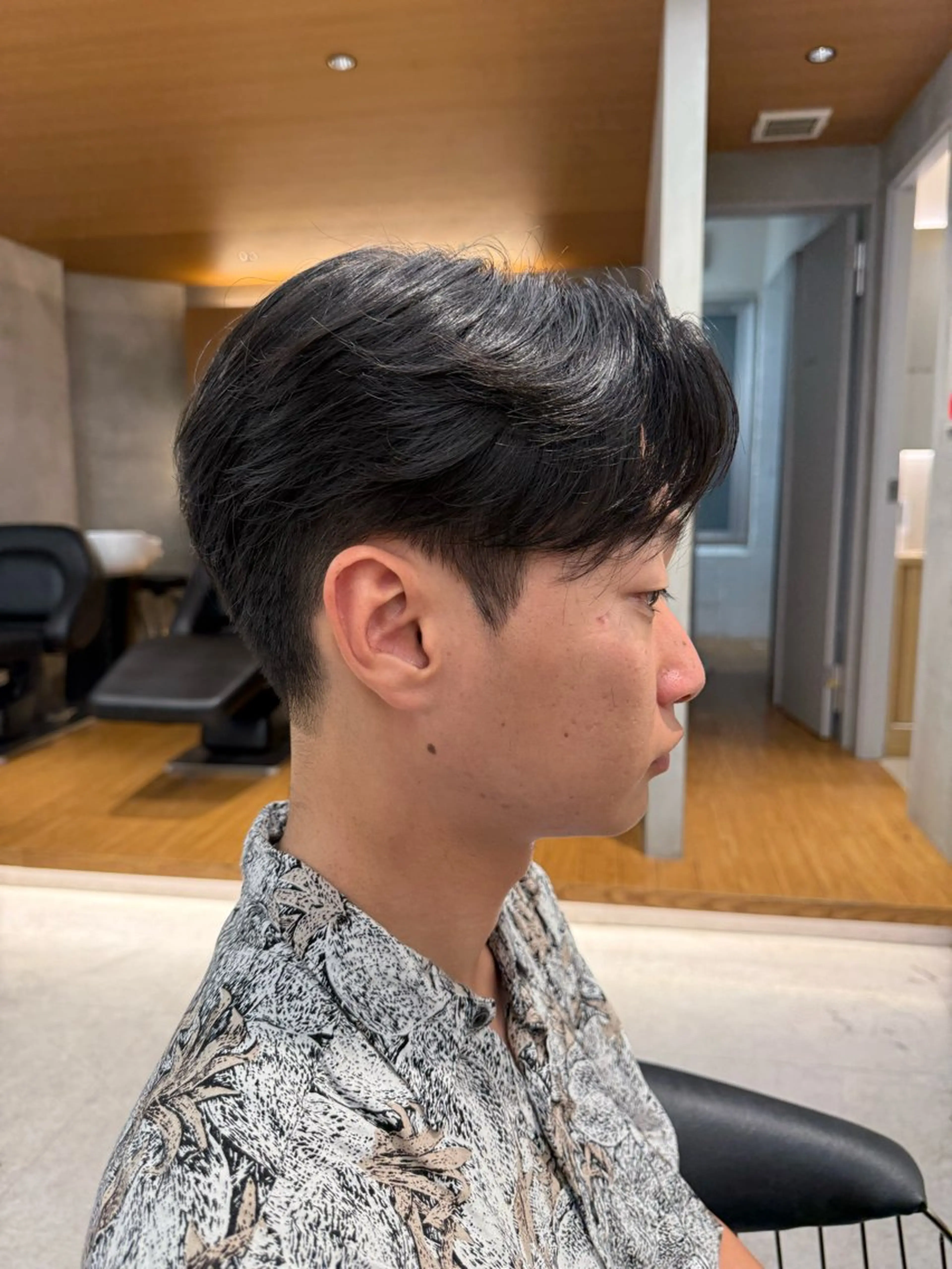 ショート メンズ nico TOKYO所属・ニュアンス/ センターパート/イノのヘアスタイル