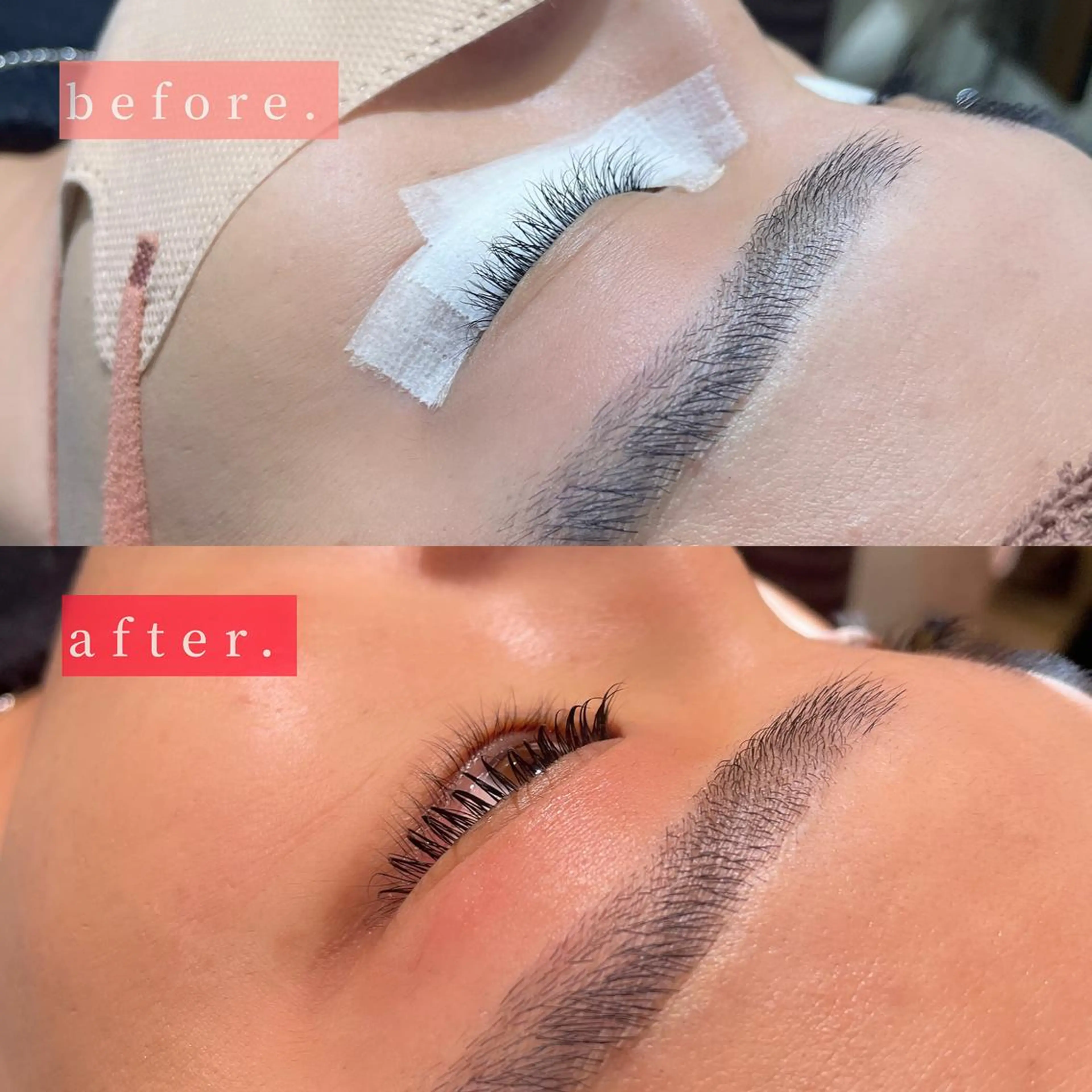 マツエク・マツパ アイブロウ マツパ 桑田 新菜のヘアスタイル