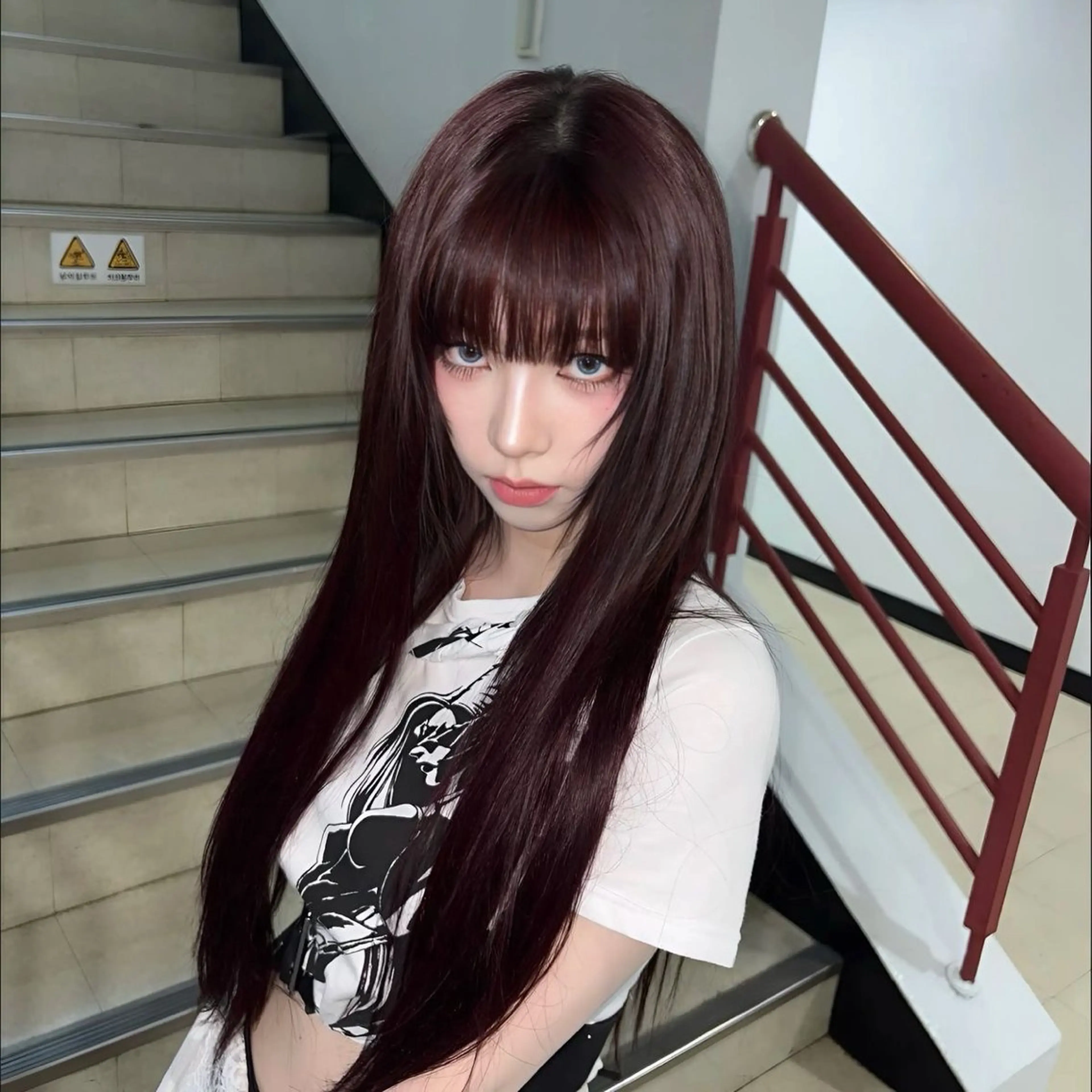 【♡うる艶髪♡】うる艶髪ケアカラー➕水トリートメント🩵🪽の写真