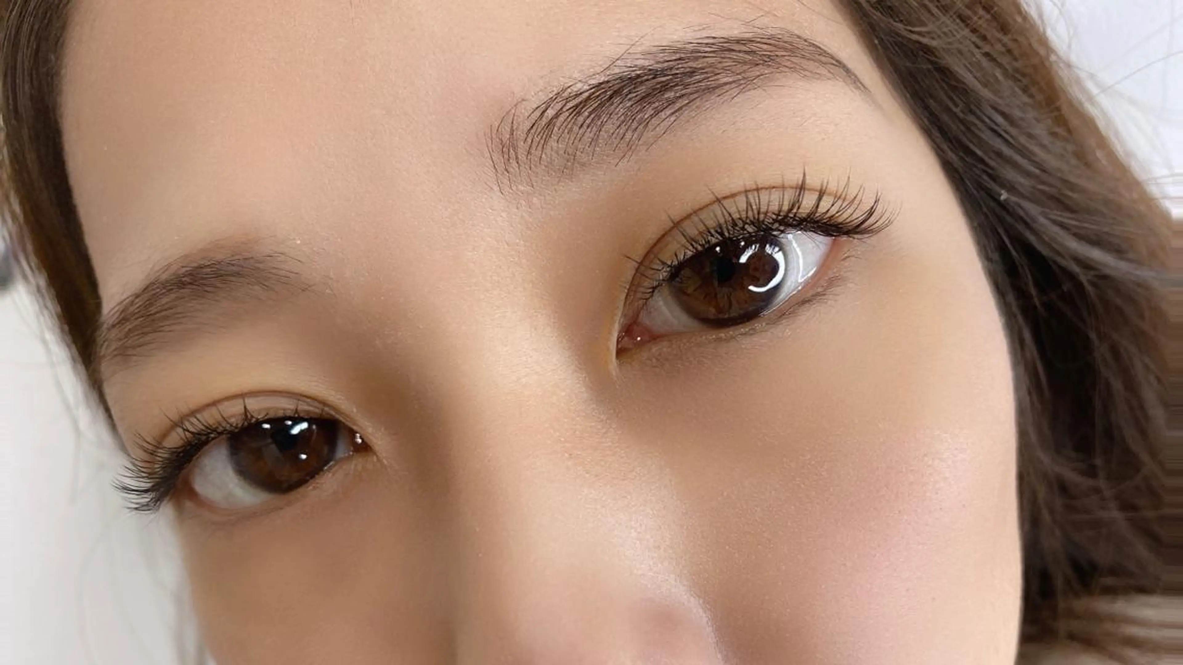 マツエク・マツパ フラットラッシュ eyelash MUGUETのマツエク・マツパデザイン