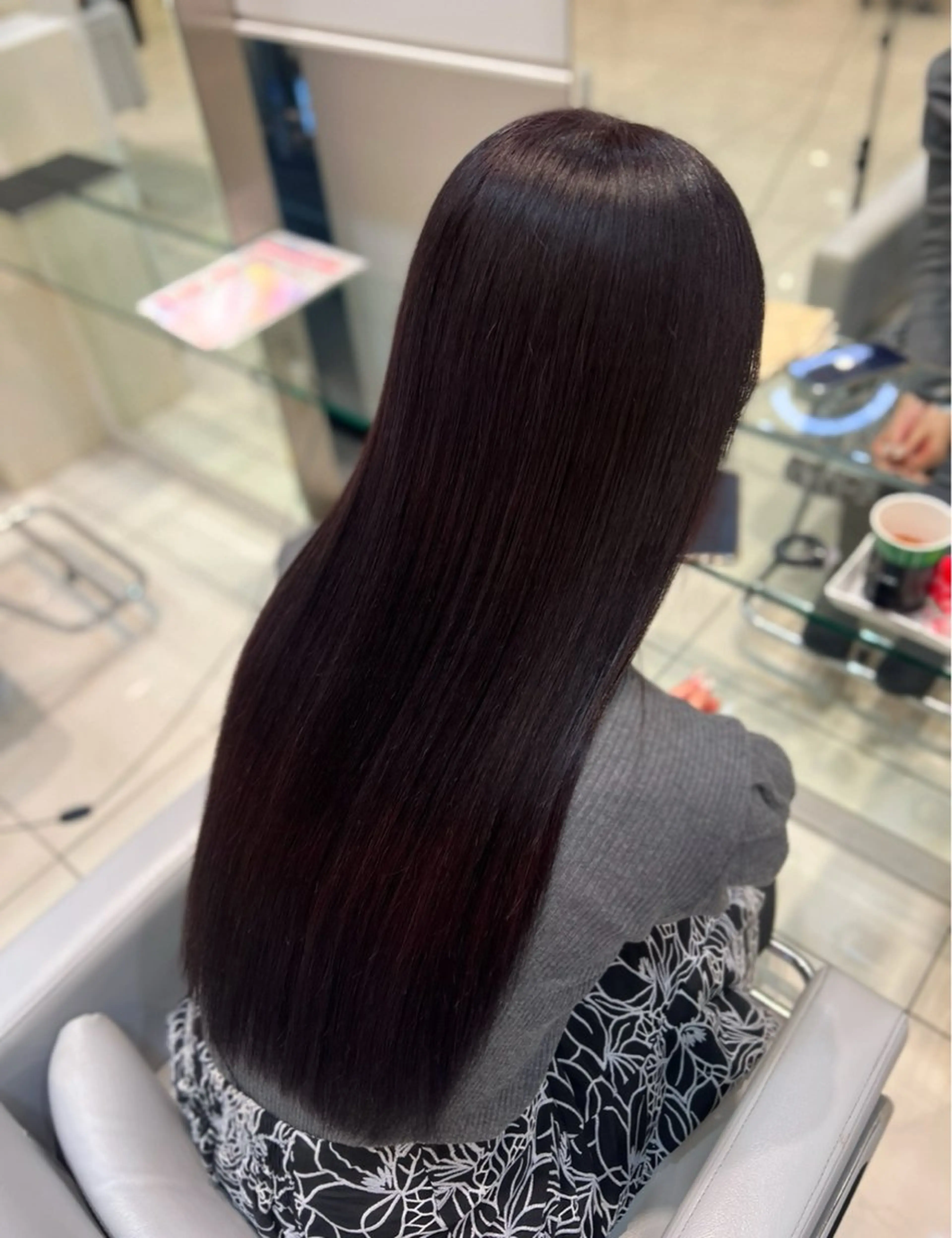 ロング カラー パープルカラー Ash 銀座店所属・銀座/カラー 🎀momo🎀のヘアスタイル